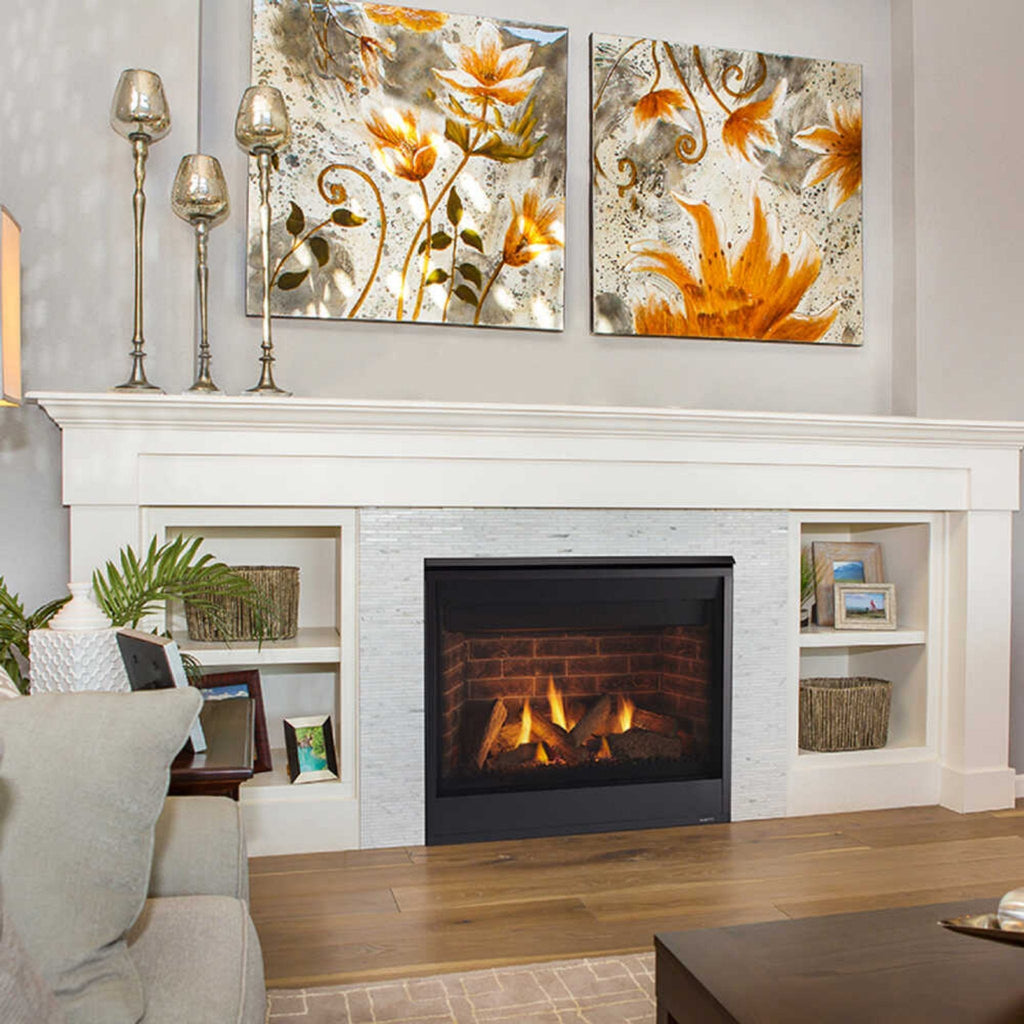 Majestic Quartz 42-Inch Direct Vent Natural Gas Fireplace [QUARTZ42IFTN] (SAK16572)