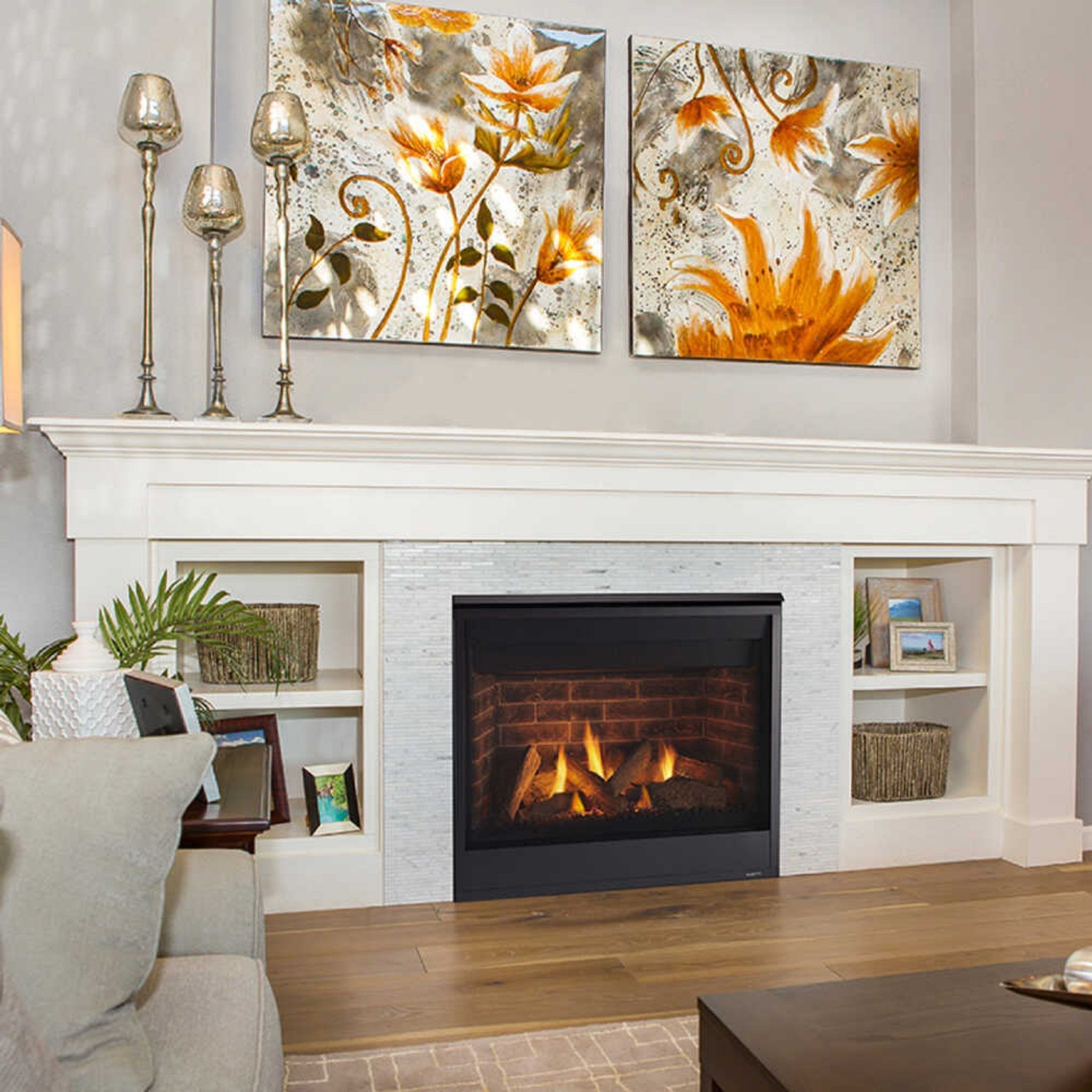 Majestic Quartz 42-Inch Direct Vent Natural Gas Fireplace [QUARTZ42IFTN] (SAK16572)