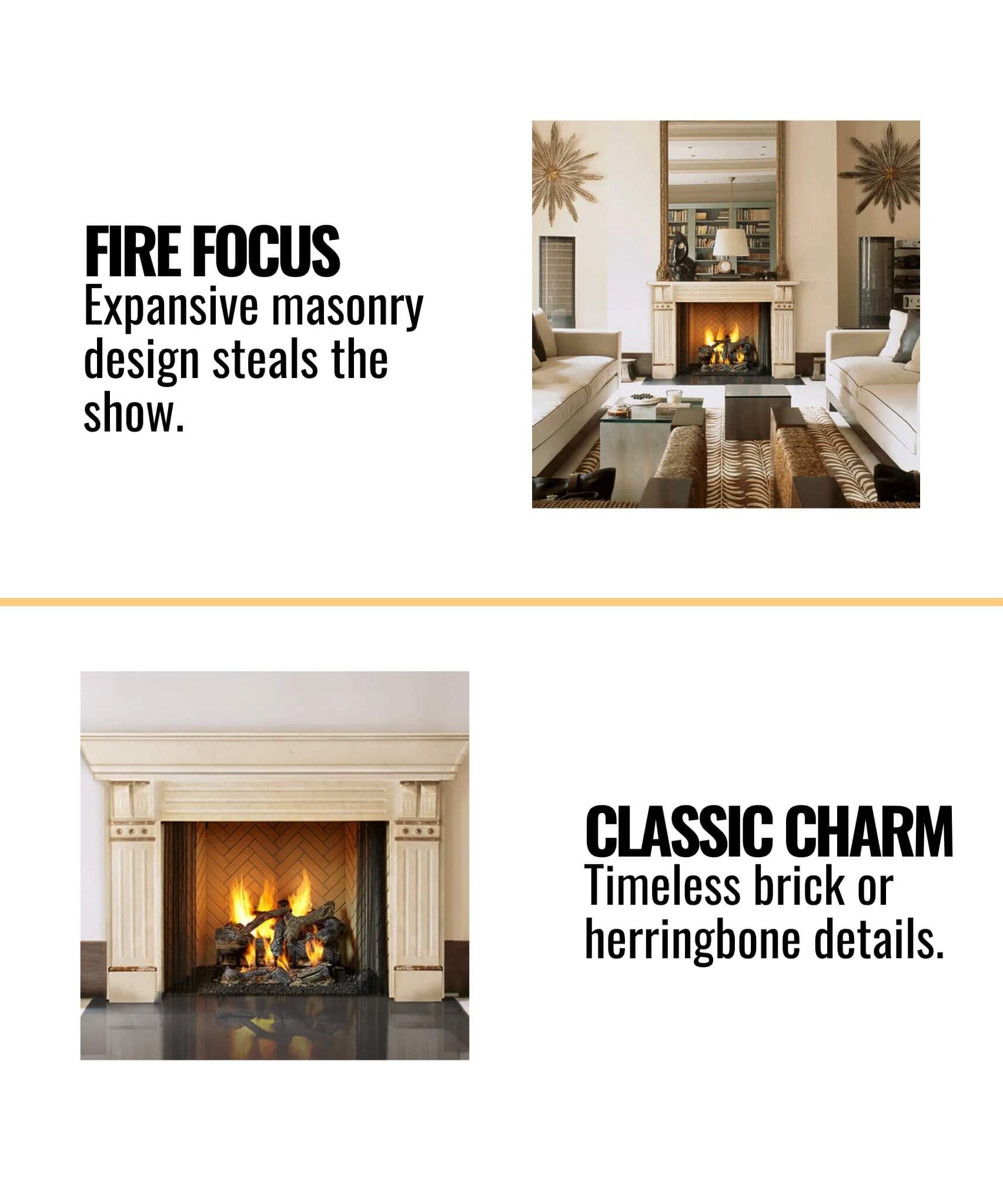 Majestic Ashland 36-Inch Open Wood Burning Fireplace [ASH36] (SAK81529)