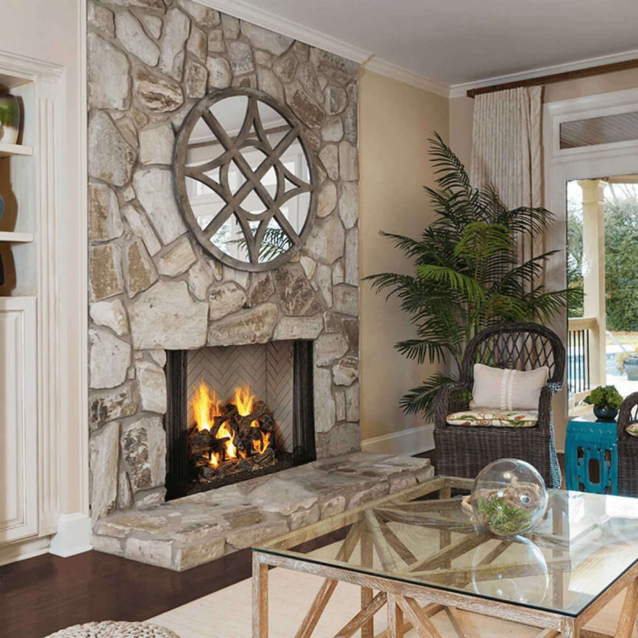 Majestic Ashland 36-Inch Open Wood Burning Fireplace [ASH36] (SAK81529)