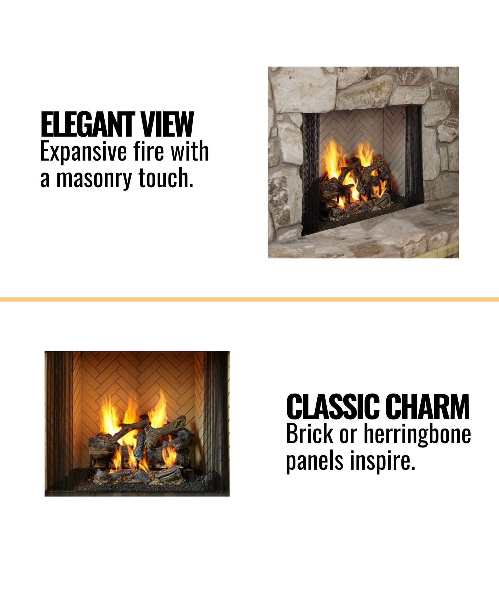 Majestic Ashland 42-Inch Open Wood Burning Fireplace [ASH42] (SAK82429)