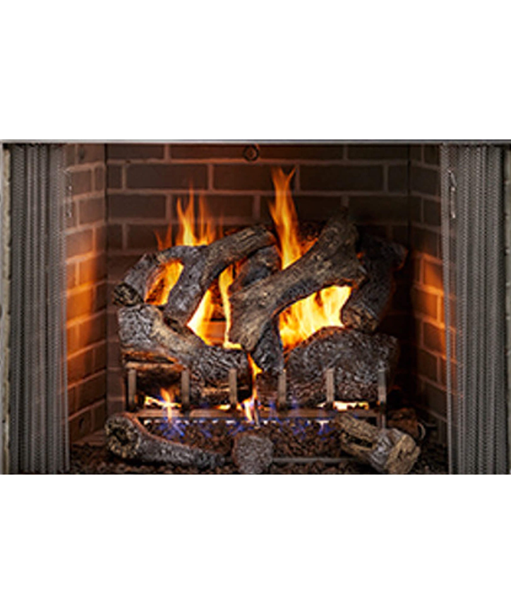 Majestic Castlewood 42-Inch Outdoor Wood Burning Fireplace [ODCASTLEWD-42-B] (SAK32468)