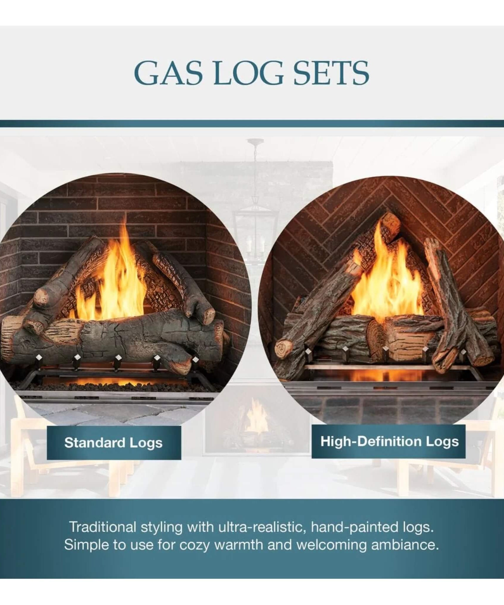 Majestic Courtyard 55K BTU 36-Inch Traditional Outdoor Natural Gas Fireplace (No Refractory) [ODCOUG-36NR] (SAK74218)