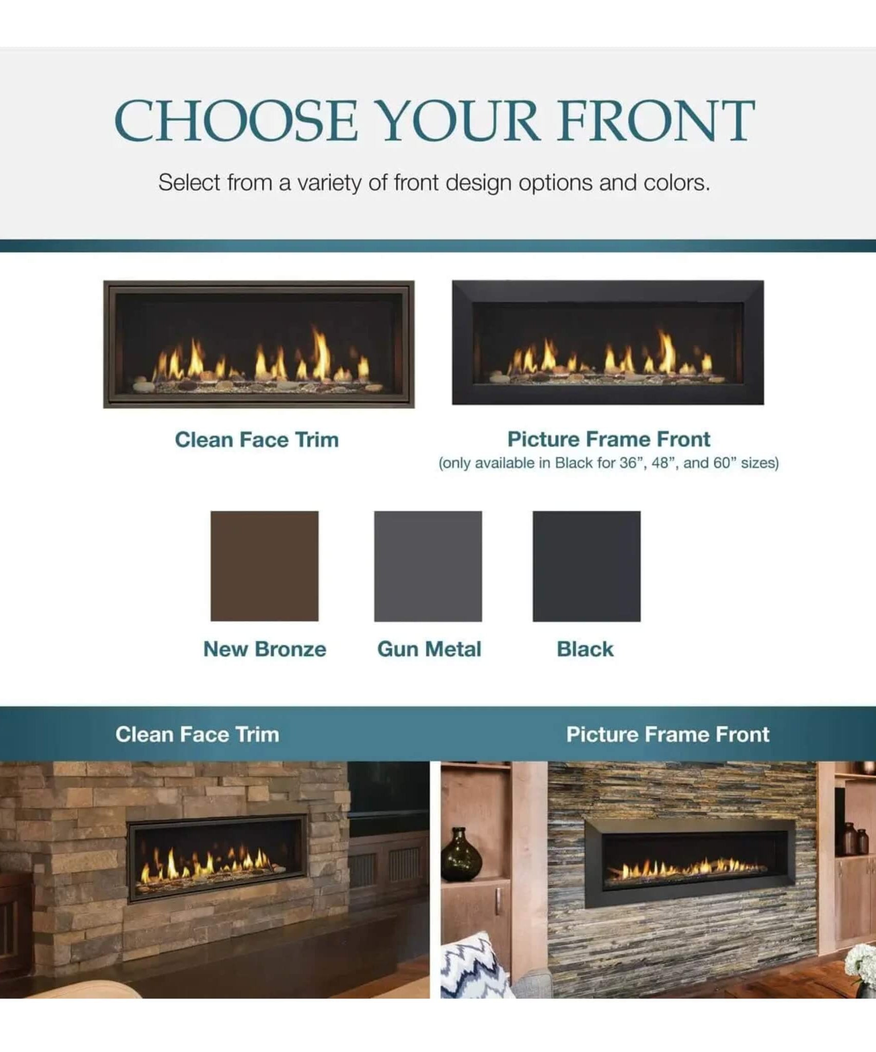 Majestic Echelon II 48-Inch See-Through Direct Vent Fireplace [ECHEL48STIN-C] (SAK69284)