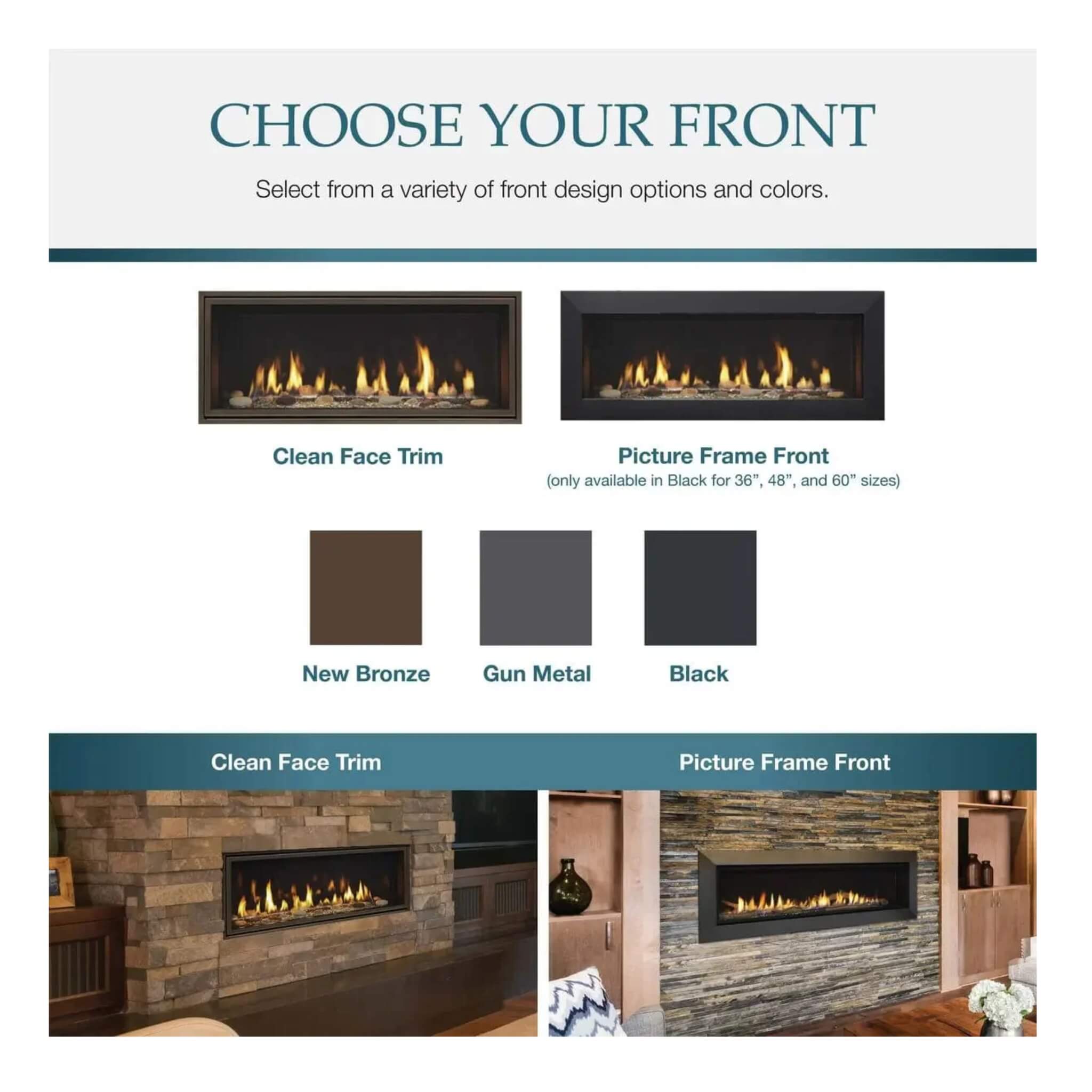 Majestic Echelon II 48-Inch See-Through Direct Vent Fireplace [ECHEL48STIN-C] (SAK69284)