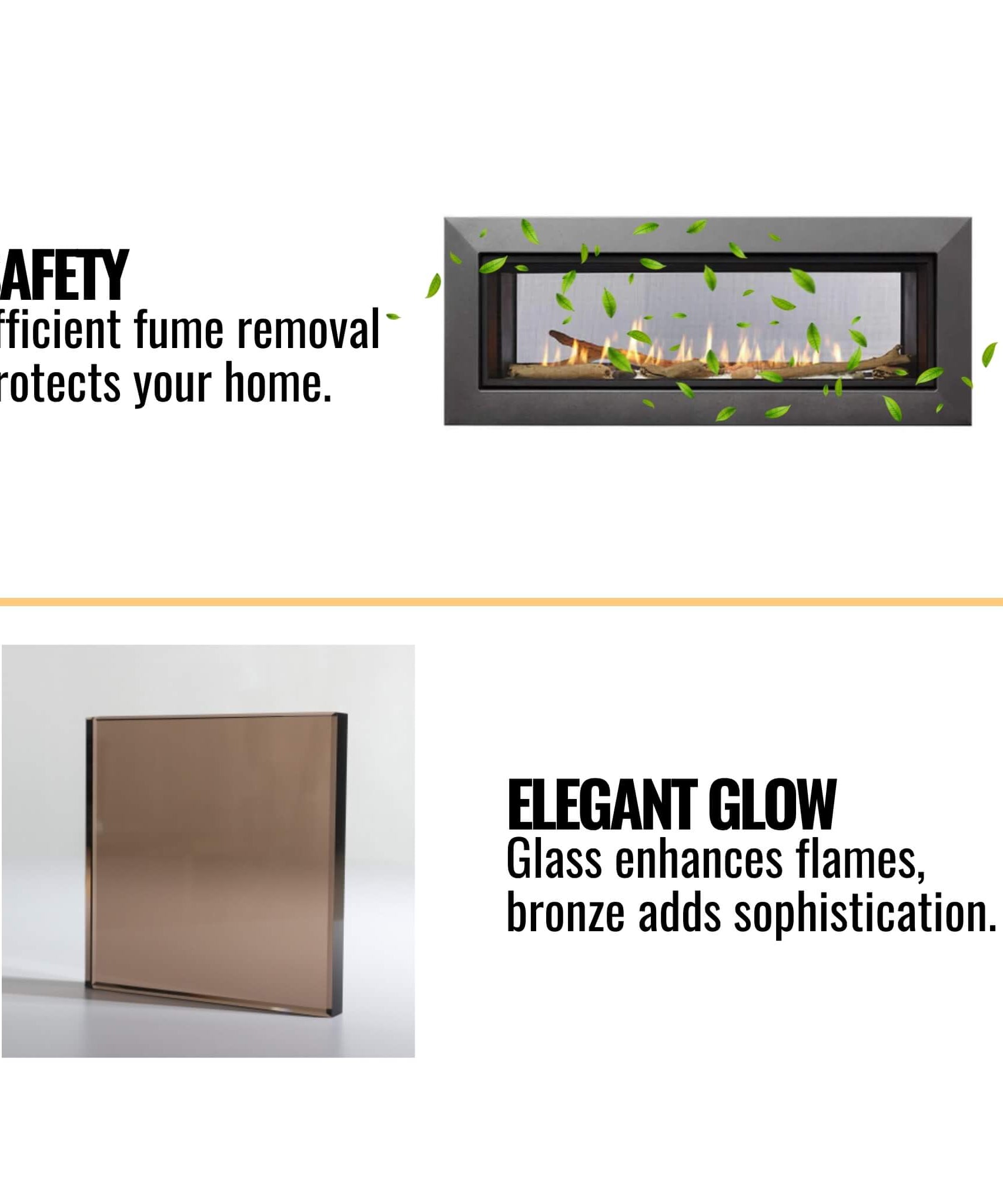 Majestic Echelon II 48-Inch See-Through Direct Vent Fireplace [ECHEL48STIN-C] (SAK69284)
