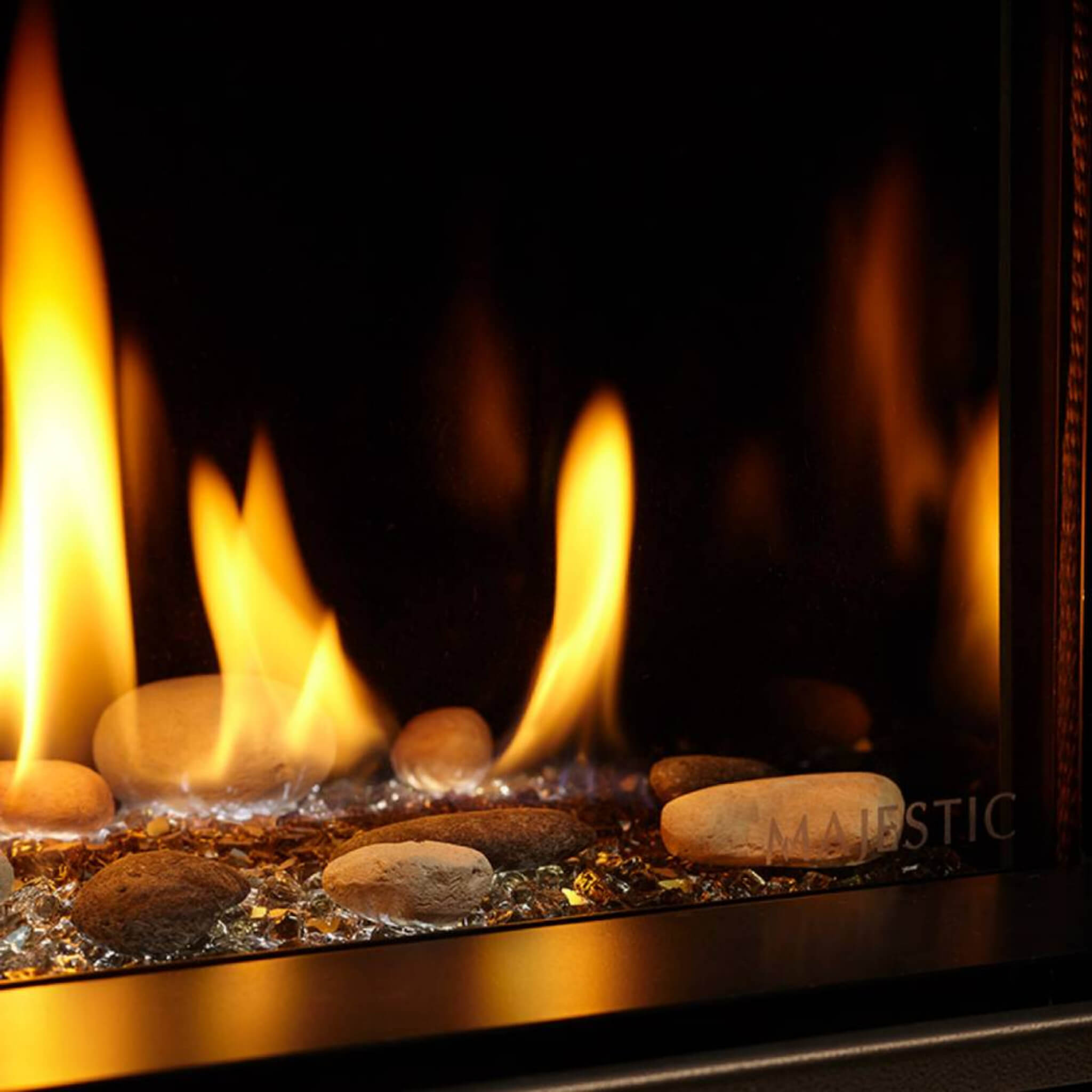 Majestic Echelon II 60-Inch Linear Direct Vent Fireplace [ECHEL60IN-C] (SAK57214)