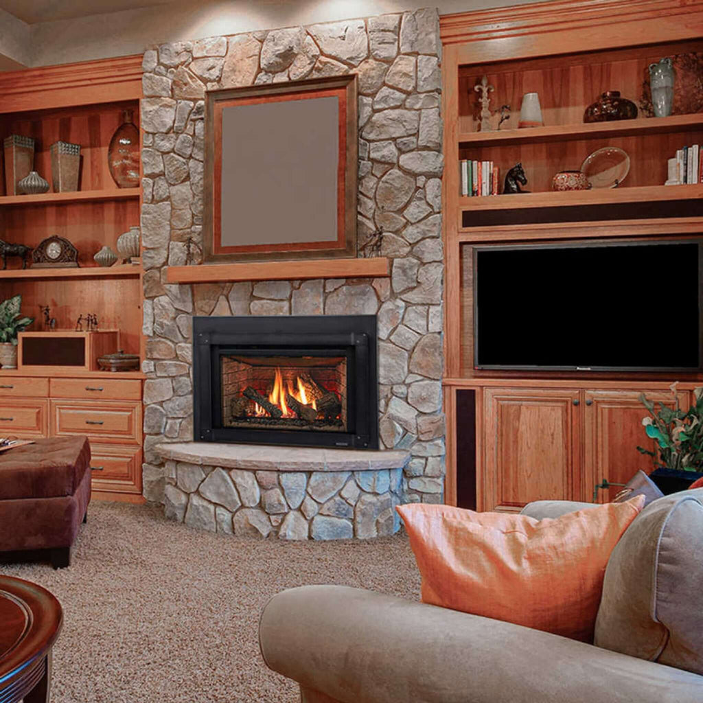 Majestic Meridian 36-Inch Platinum Natural Gas Fireplace [MER36PN] (SAK43751)