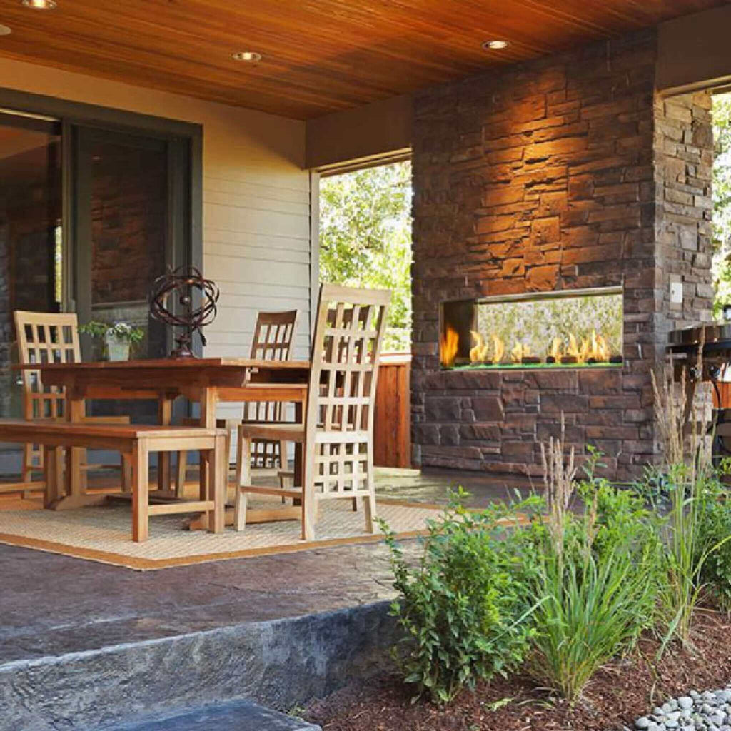 Majestic Lanai 48-Inch Single Sided Linear Outdoor Gas Fireplace [ODLANAIG-48] (SAK95127)