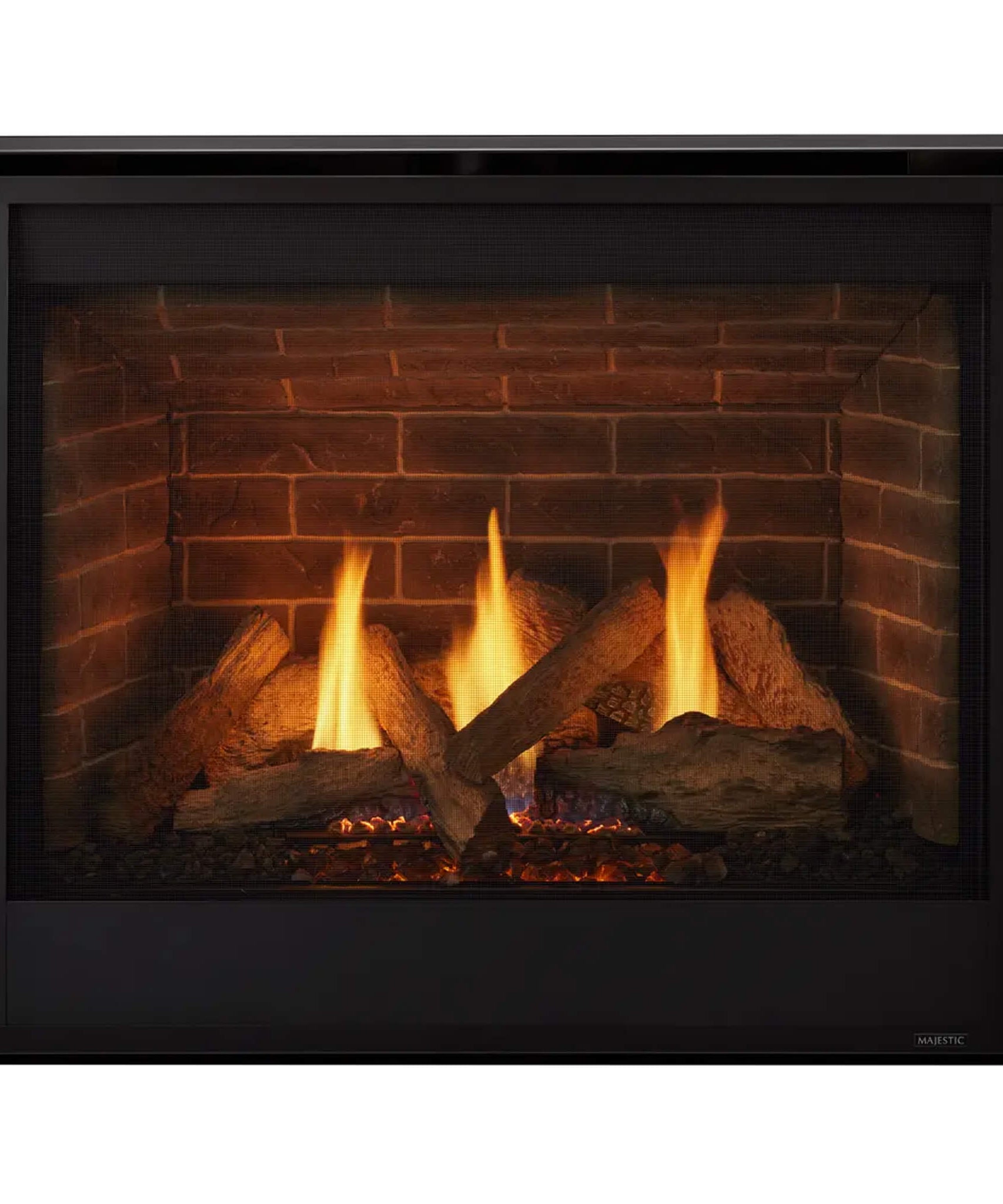 Majestic Quartz 36-Inch Platinum Direct Vent Fireplace [QUARTZPLA36IN/IL] (SAK03613)
