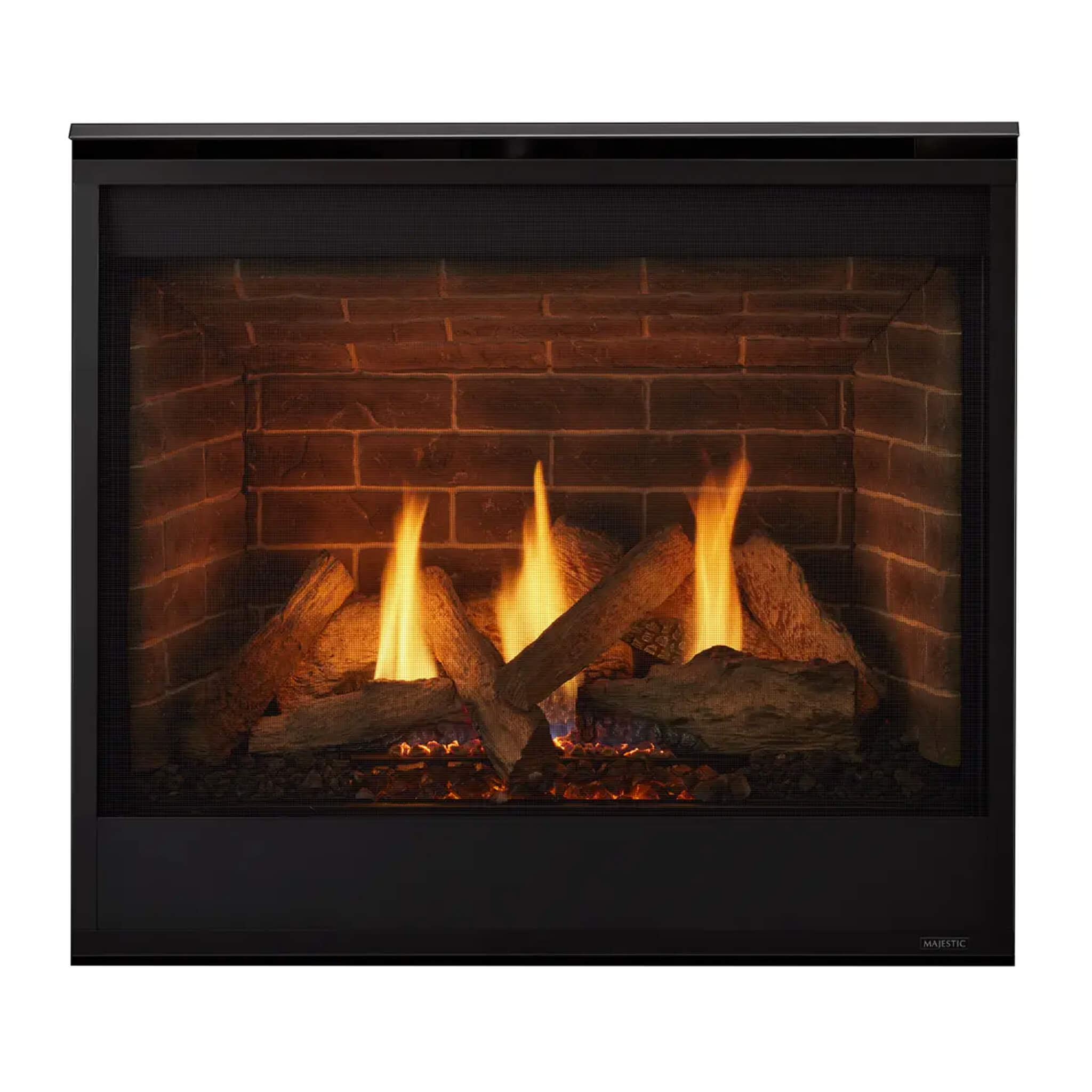 Majestic Quartz 36-Inch Platinum Direct Vent Fireplace [QUARTZPLA36IN/IL] (SAK03613)