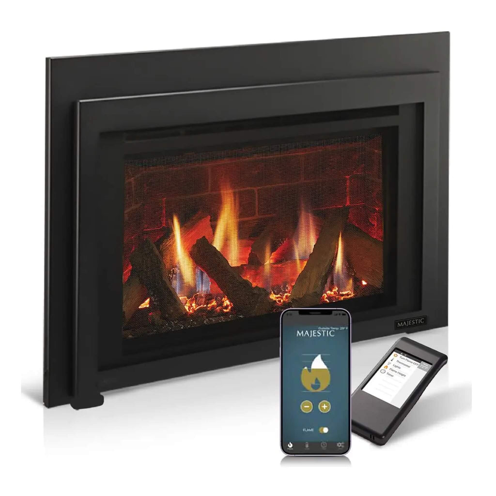 Majestic Ruby 30-Inch Direct Vent Natural Gas Insert With Intellifire Touch Ignition [RUBY30IN] (SAK52891)