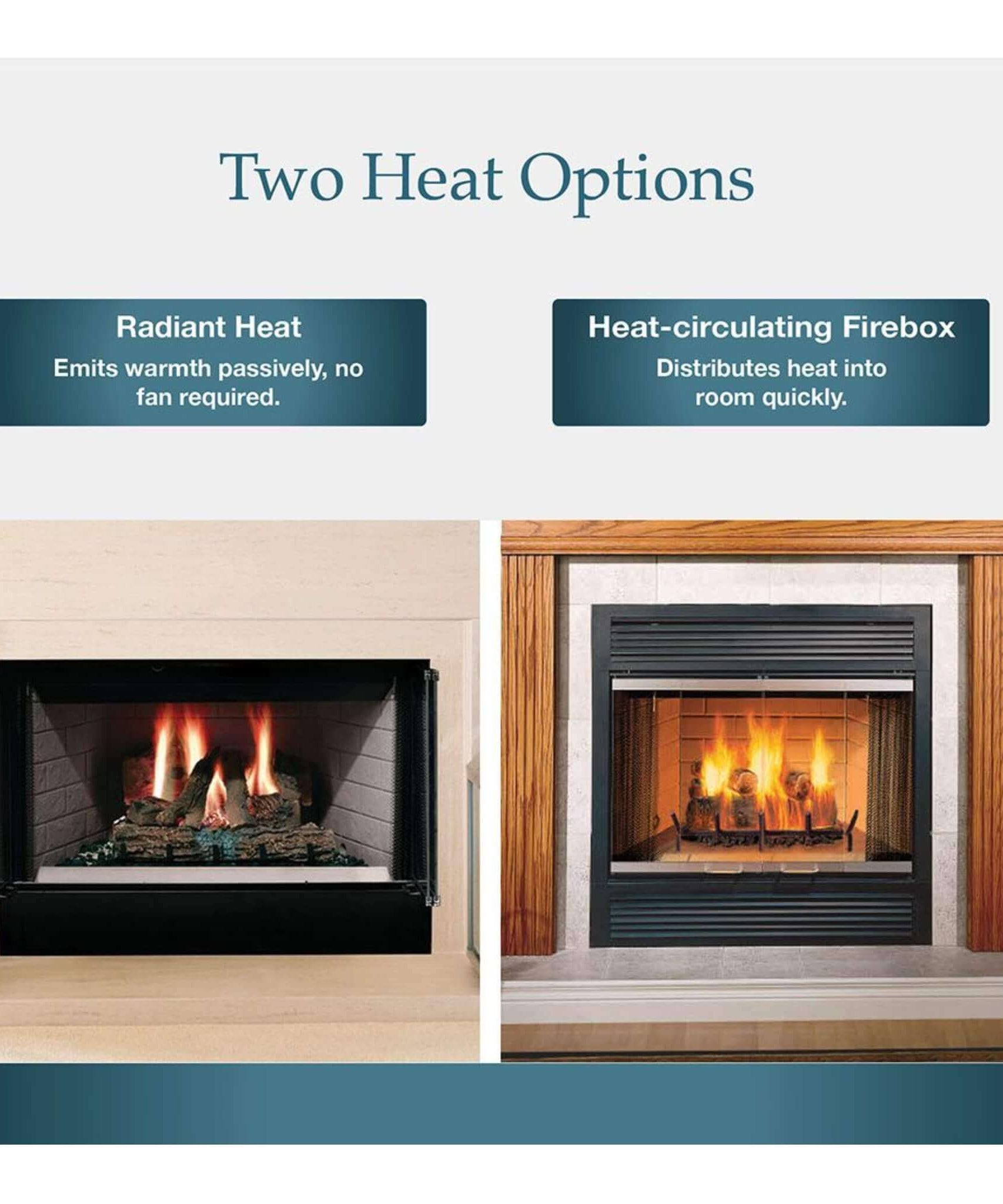 Majestic Sovereign 42-Inch Black Wood Burning Fireplace [SA42R/C] (SAK59347)