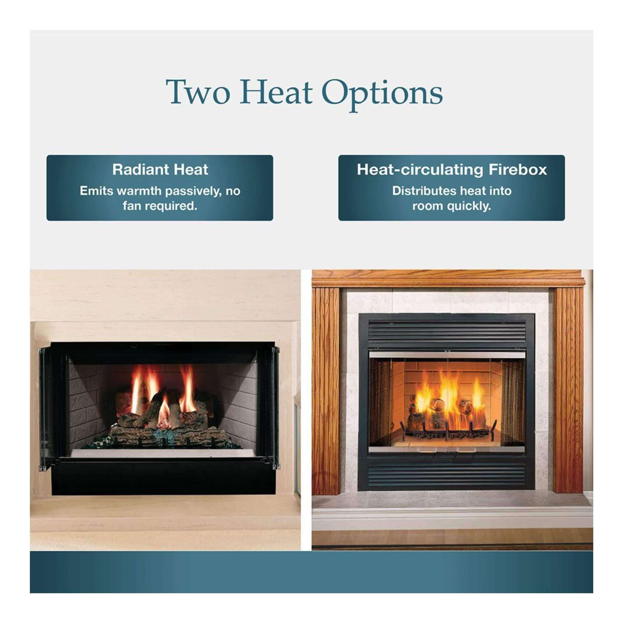 Majestic Sovereign 42-Inch Black Wood Burning Fireplace [SA42R/C] (SAK59347)