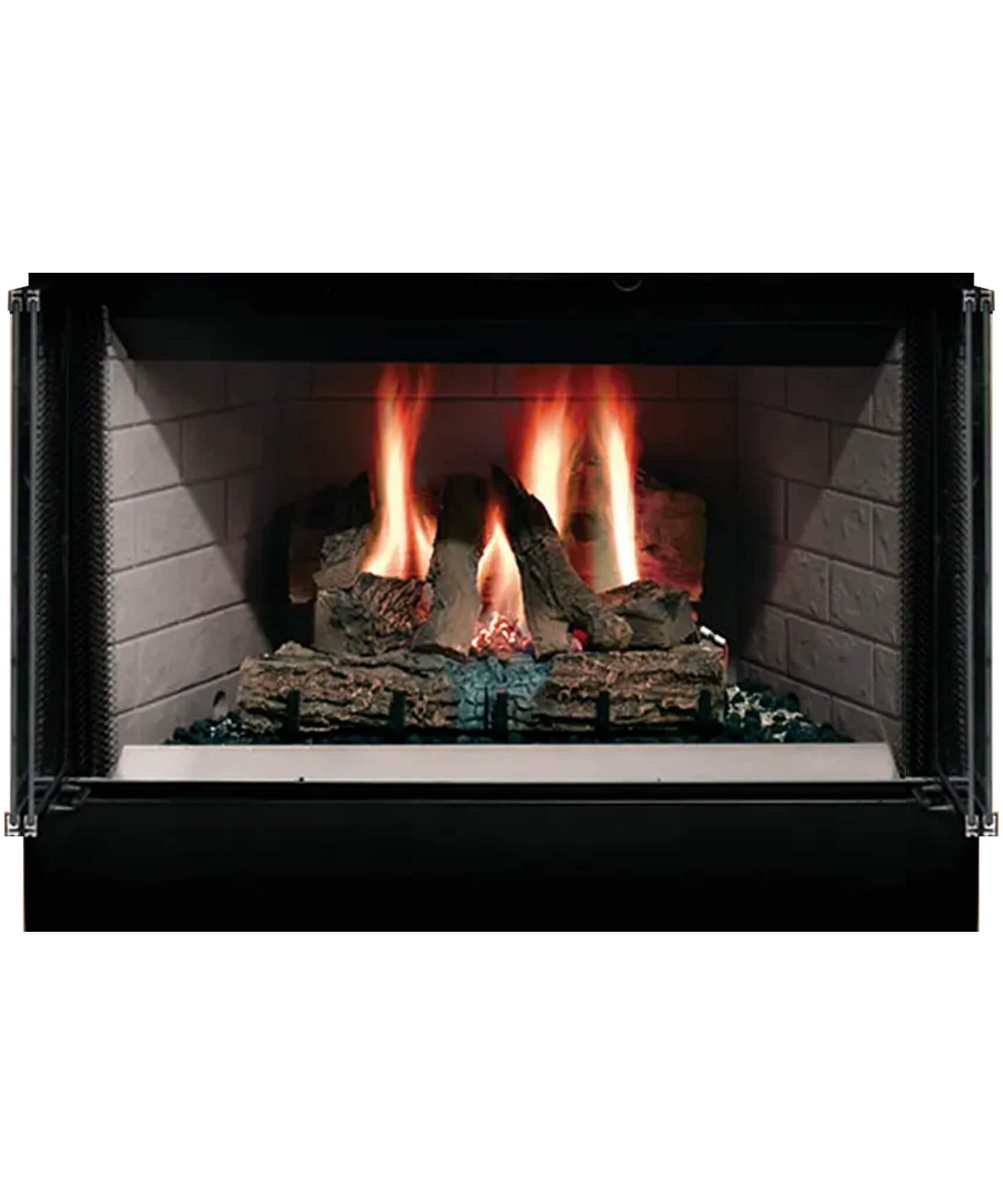 Majestic Sovereign 36-Inch Black Wood Burning Fireplace [SA36R/C] (SAK61347)