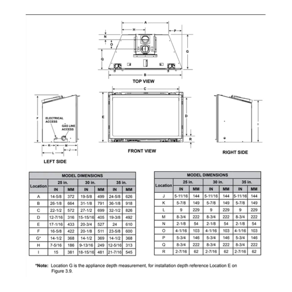 Majestic Trilliant 30-Inch Direct Vent Gas Fireplace Insert [TRILLIANT30IN] (SAK51984)