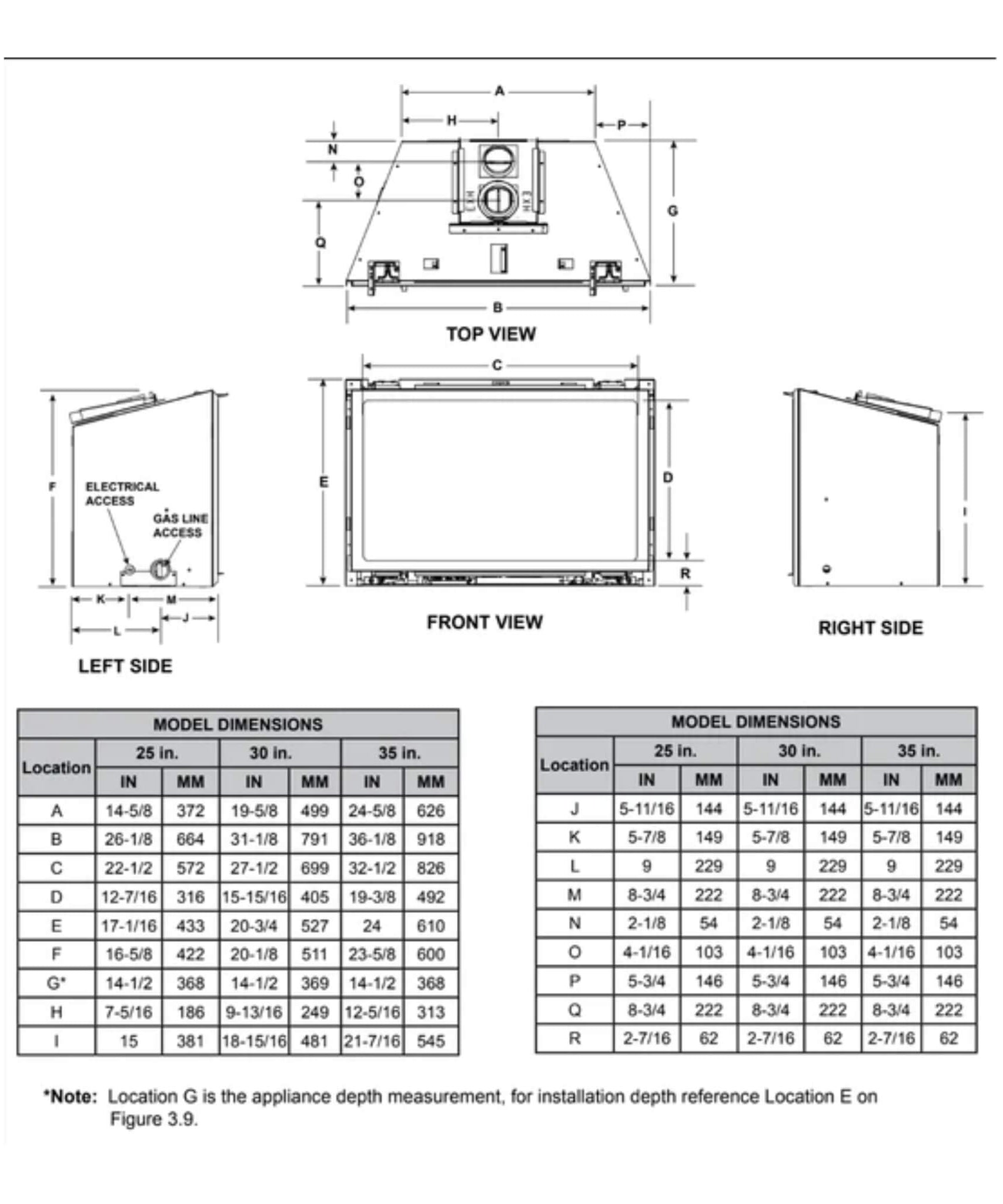 Majestic Trilliant 35-Inch Direct Vent Gas Fireplace Insert [TRILLIANT35IN] (SAK63247)