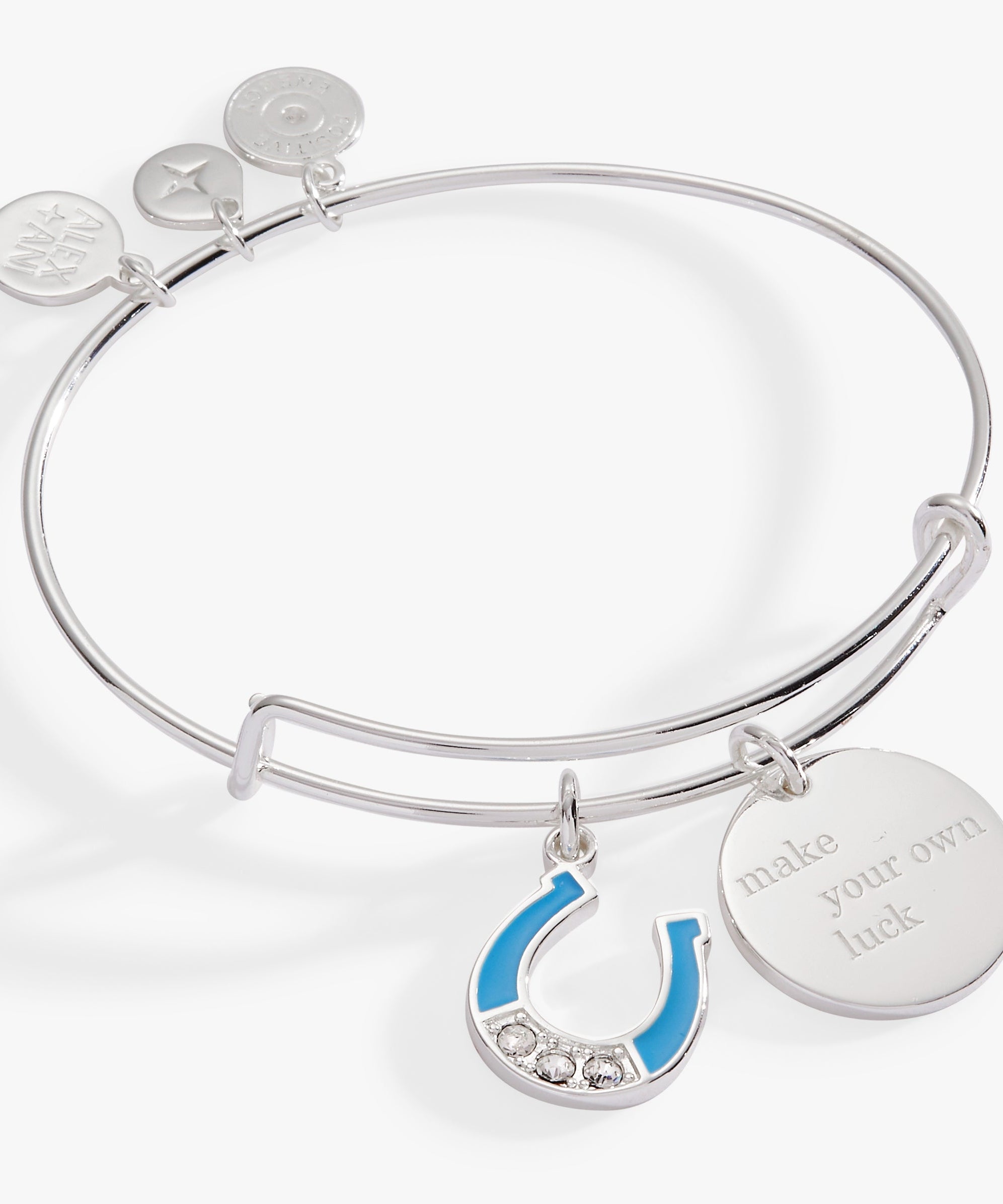 “Make Your Own Luck” Duo Charm Bangle