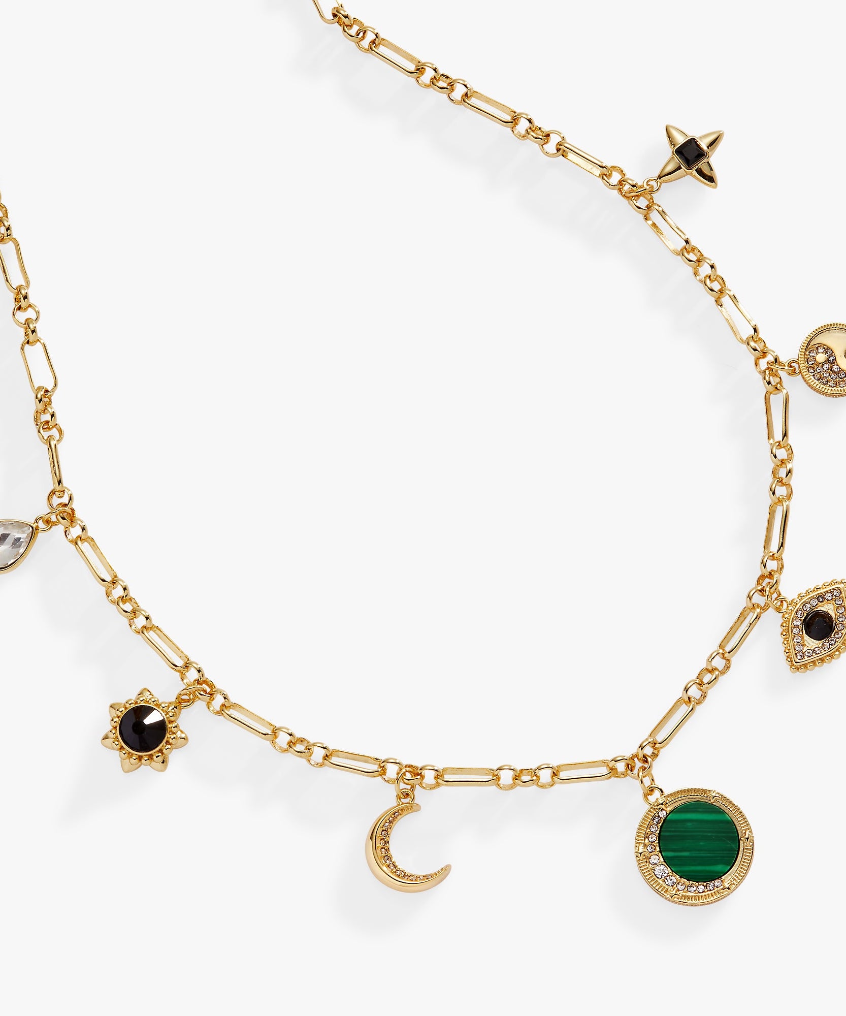 Malachite Charm Necklace