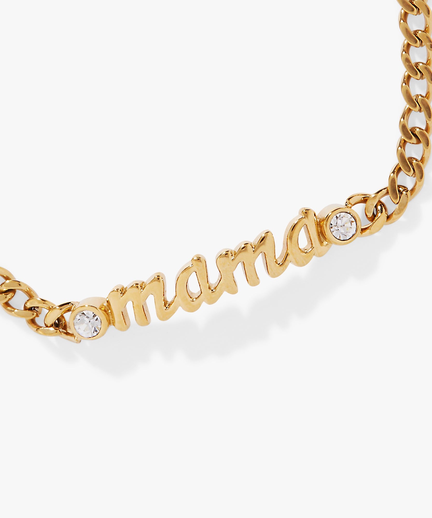 Mama Curb Chain Bracelet
