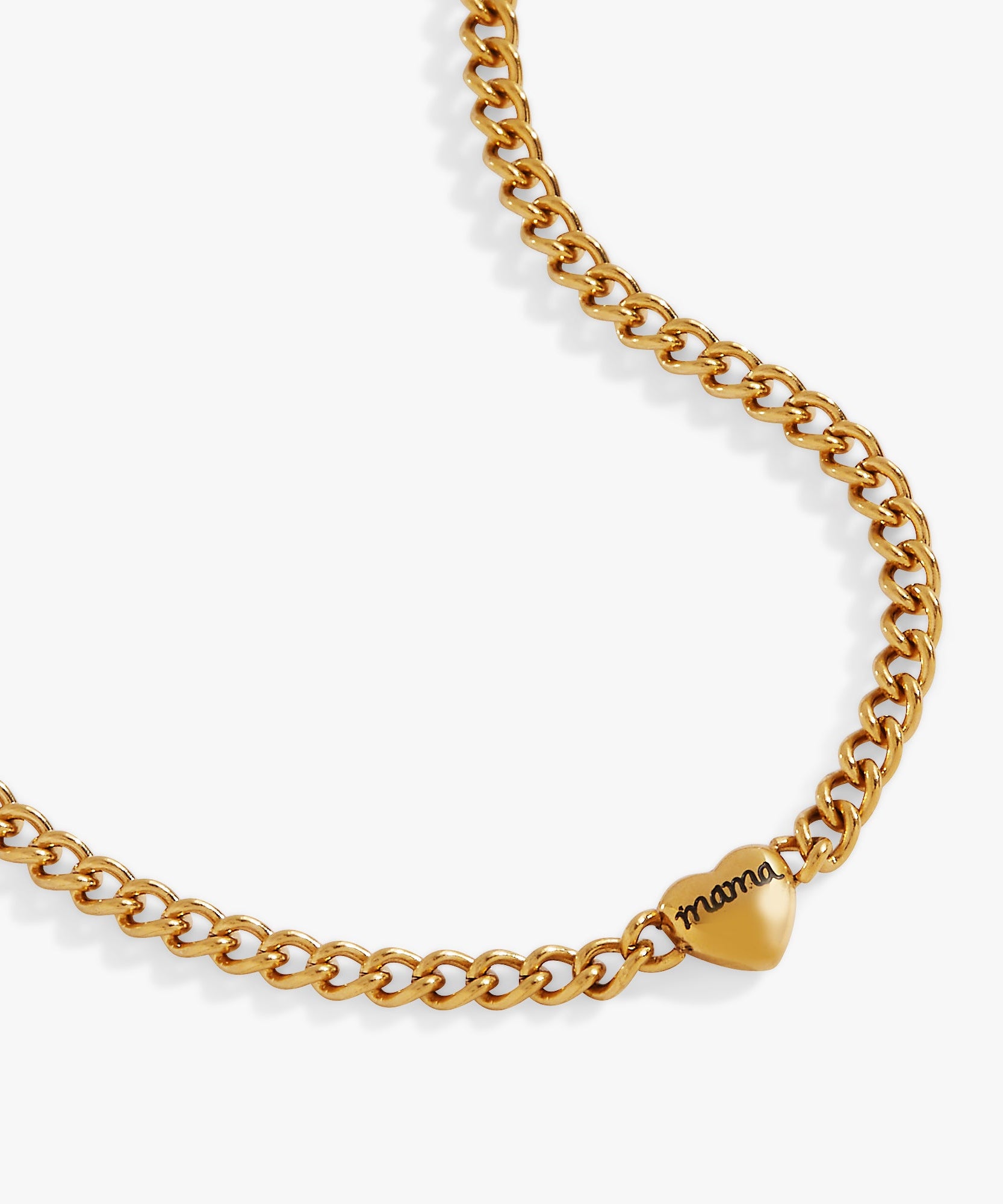 Mama Curb Chain Necklace