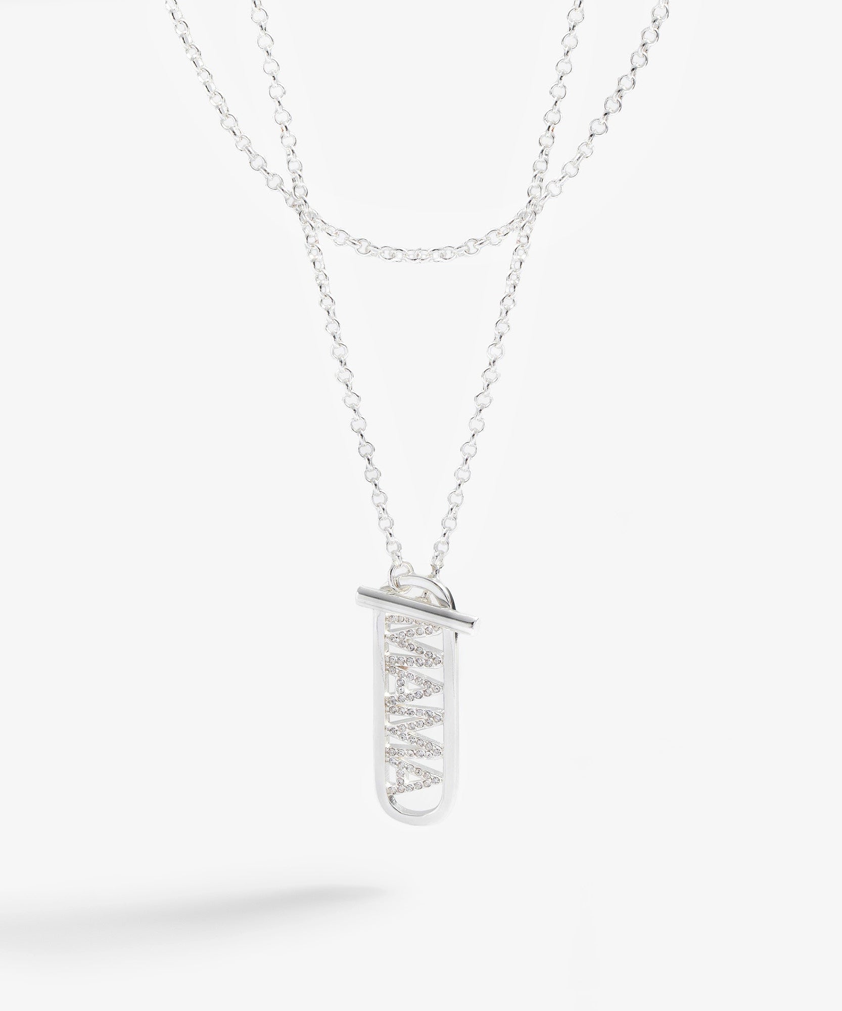 Mama Toggle Pendant Necklace