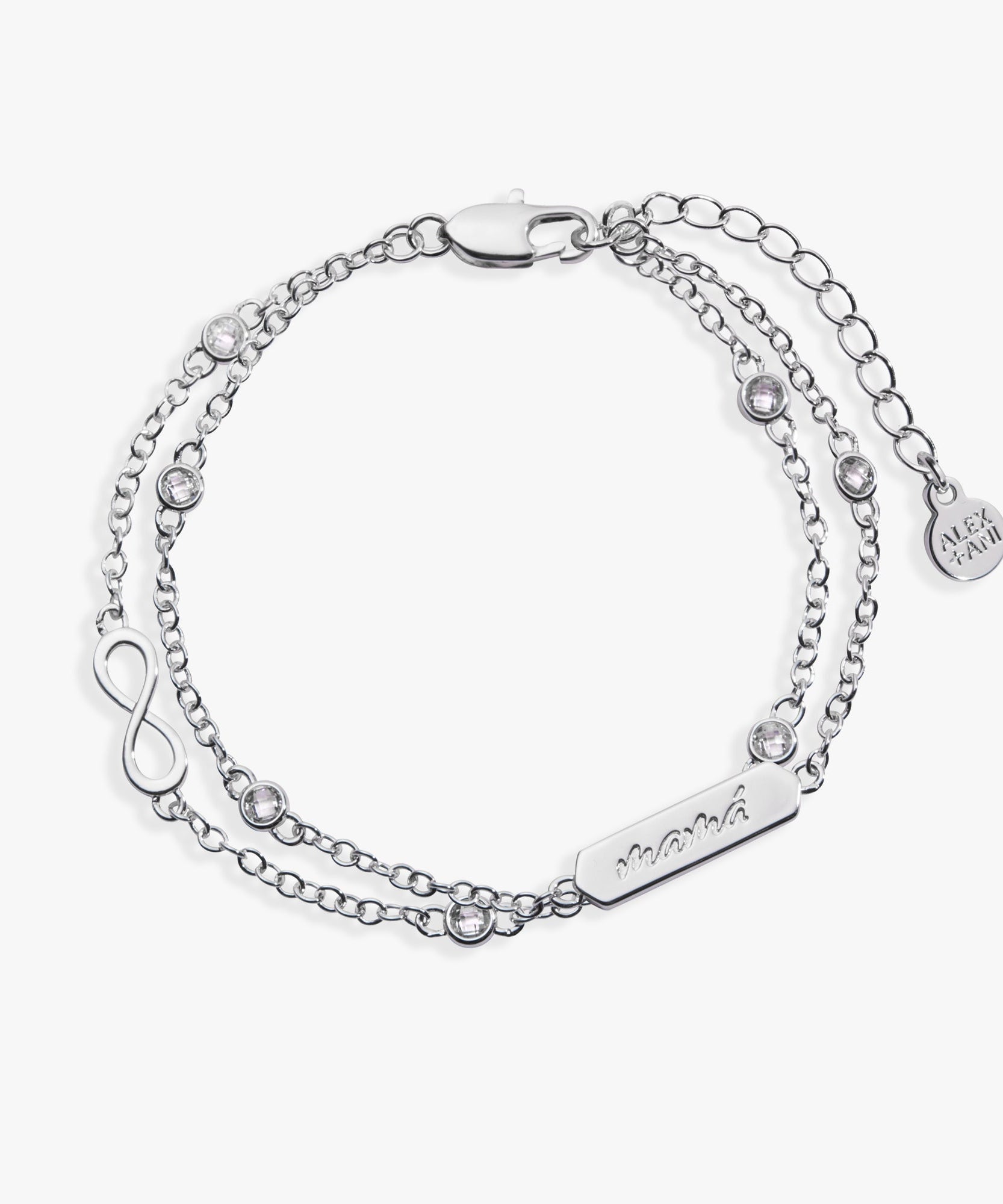 Mamá Infinity Chain Double Strand Bracelet