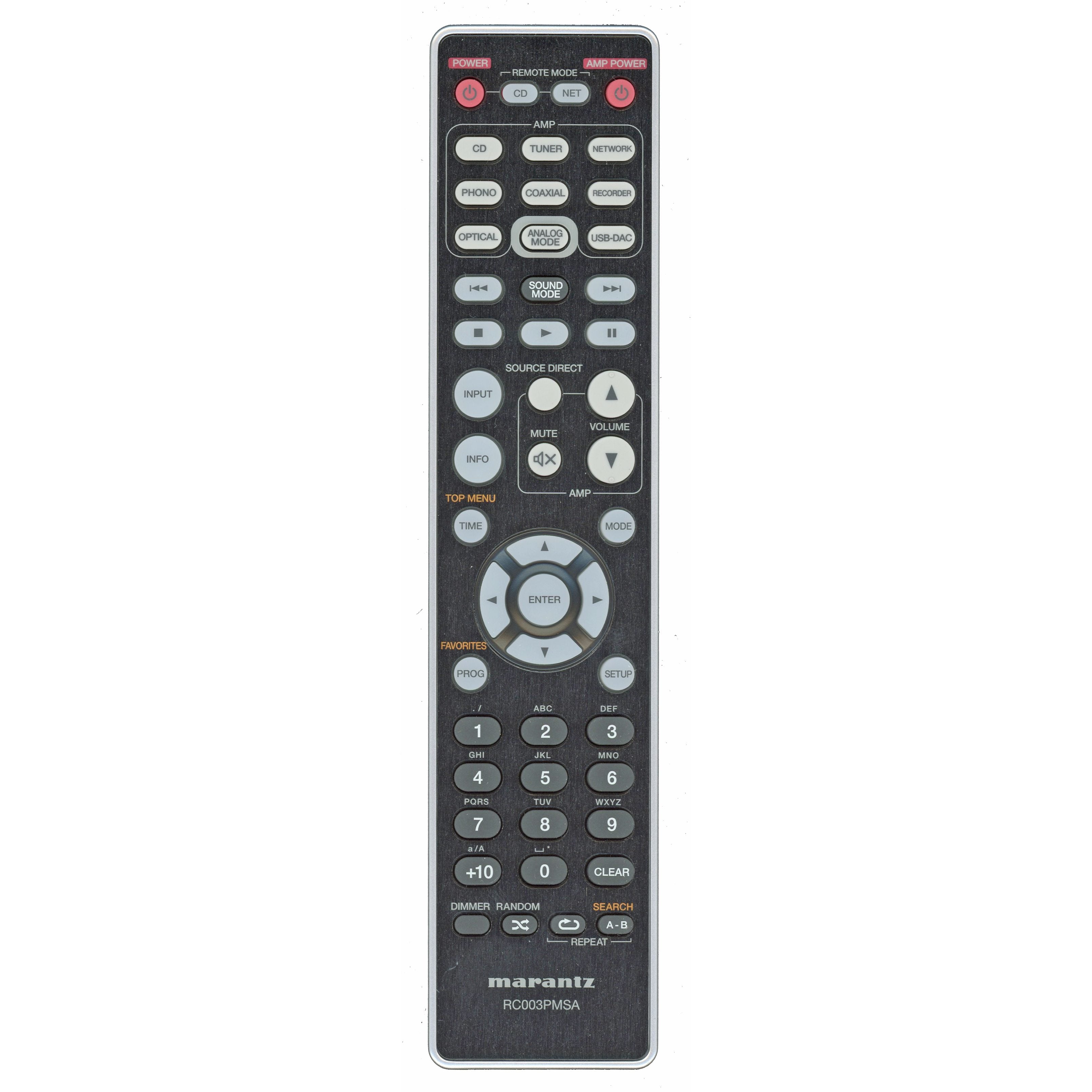 Marantz RC003PMSA Receiver Remote Control