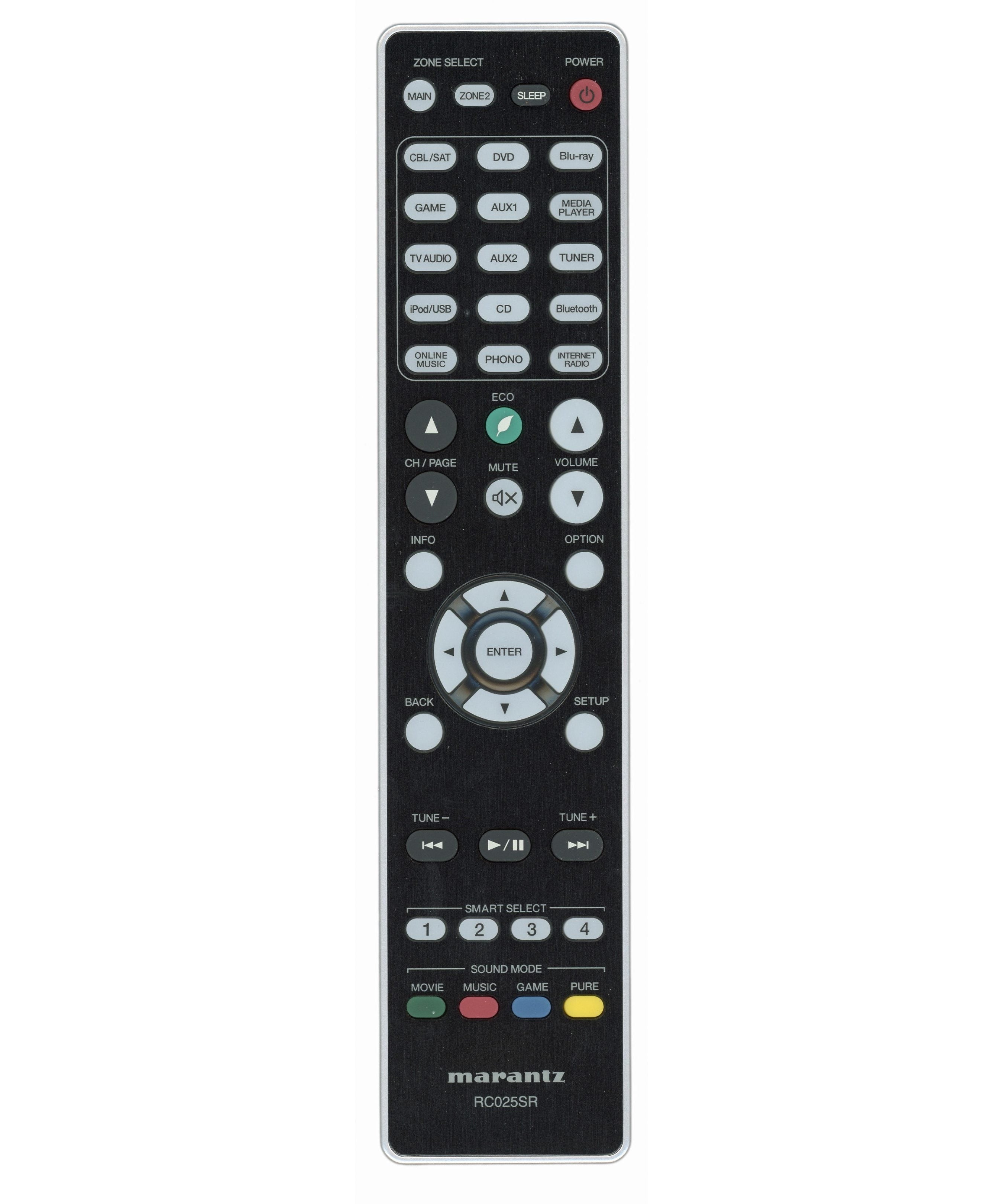 Marantz RC025SR Audio/Video Receiver Remote Control - 30701020500AM