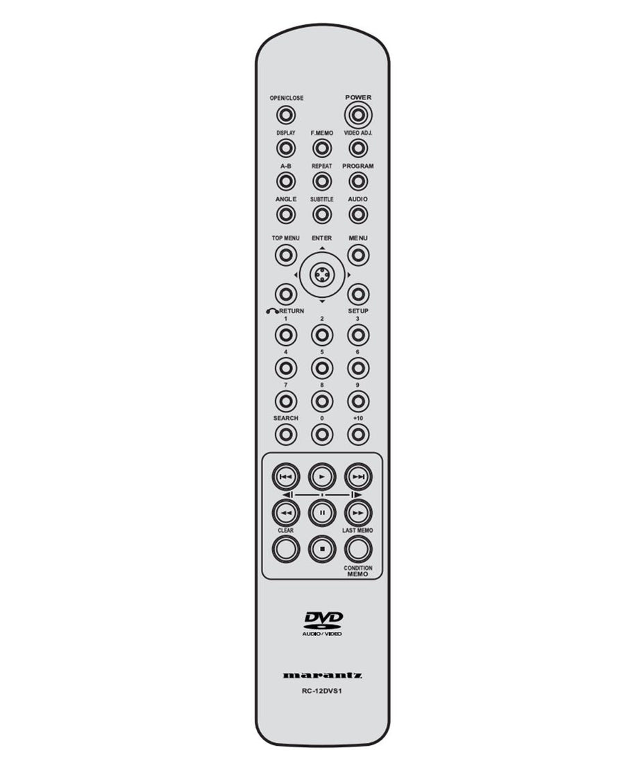 Marantz RC12DVS1 DVD Remote Control