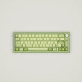 Matcha Boba Design Keycaps and Mechanical Keyboard