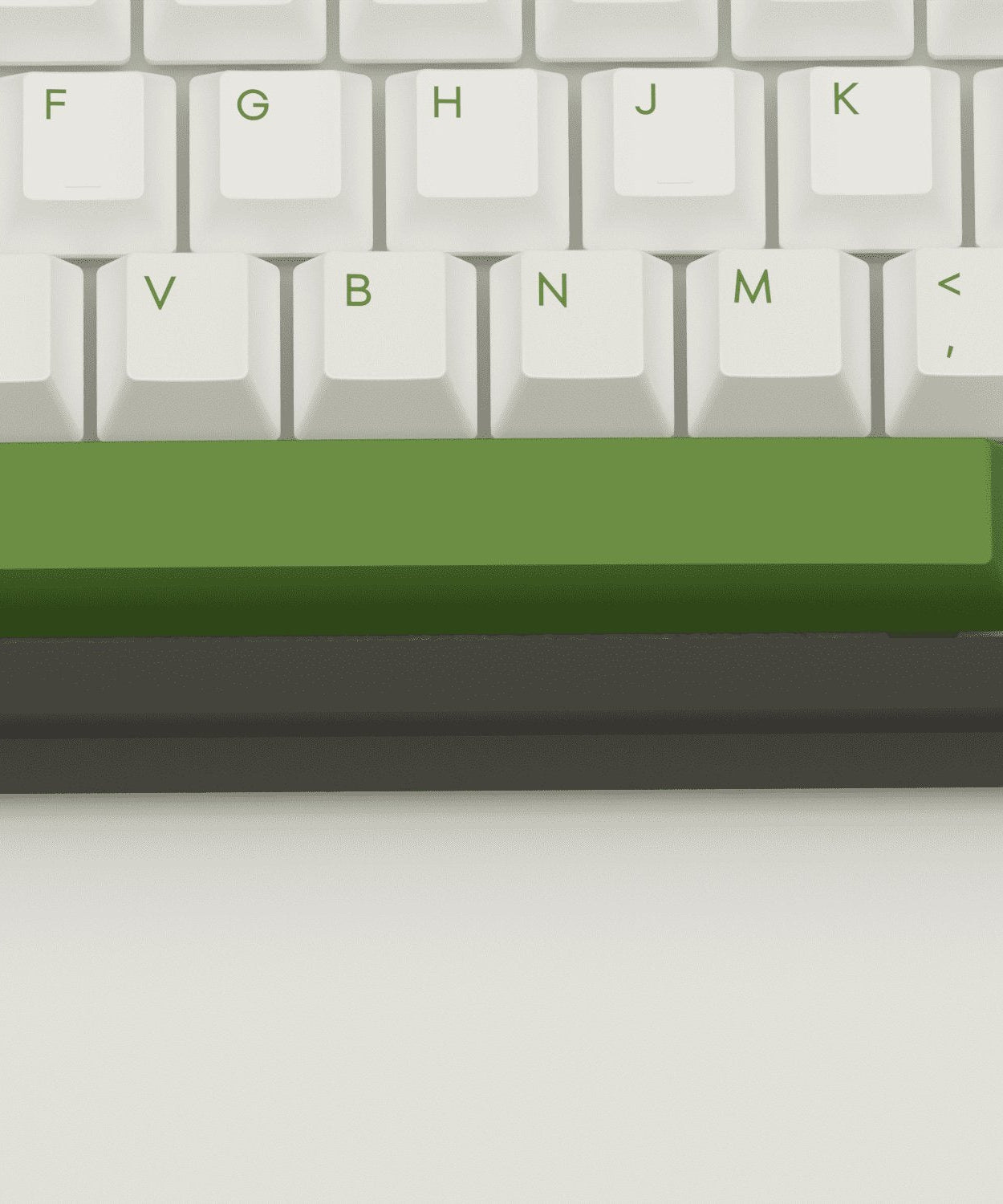 Matcha Design Keycaps and Mechanical Keyboard