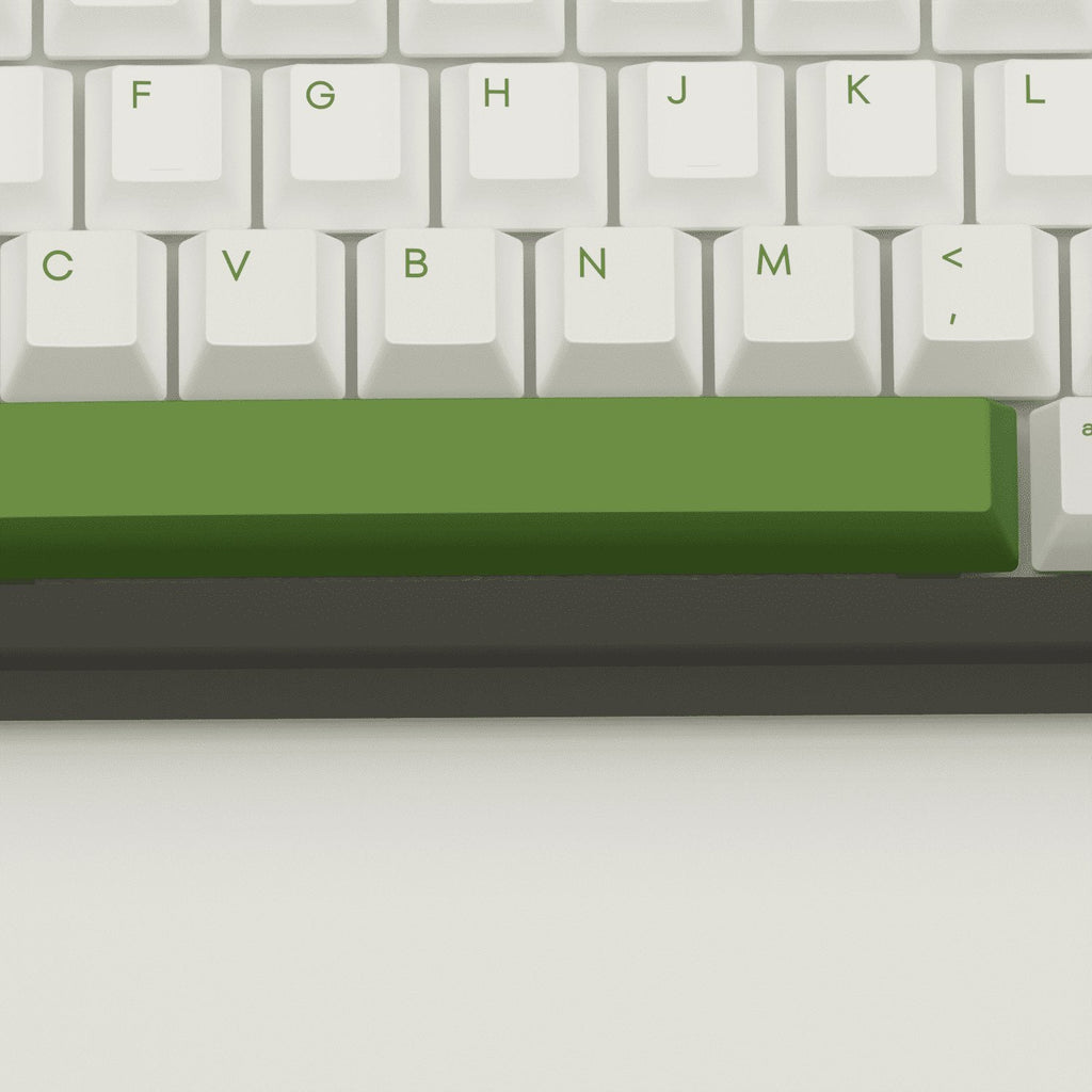 Matcha Design Keycaps and Mechanical Keyboard