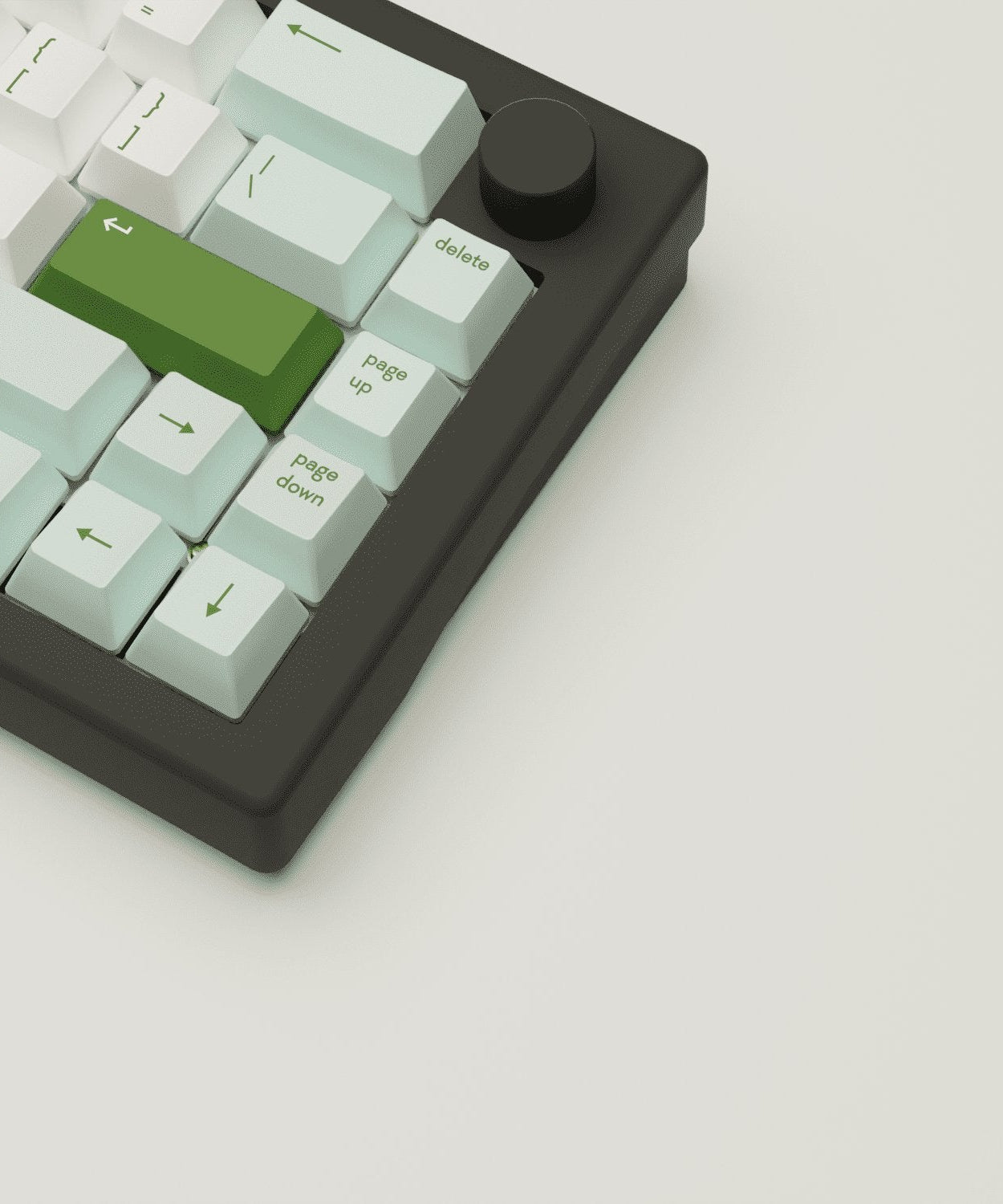 Matcha Design Keycaps and Mechanical Keyboard