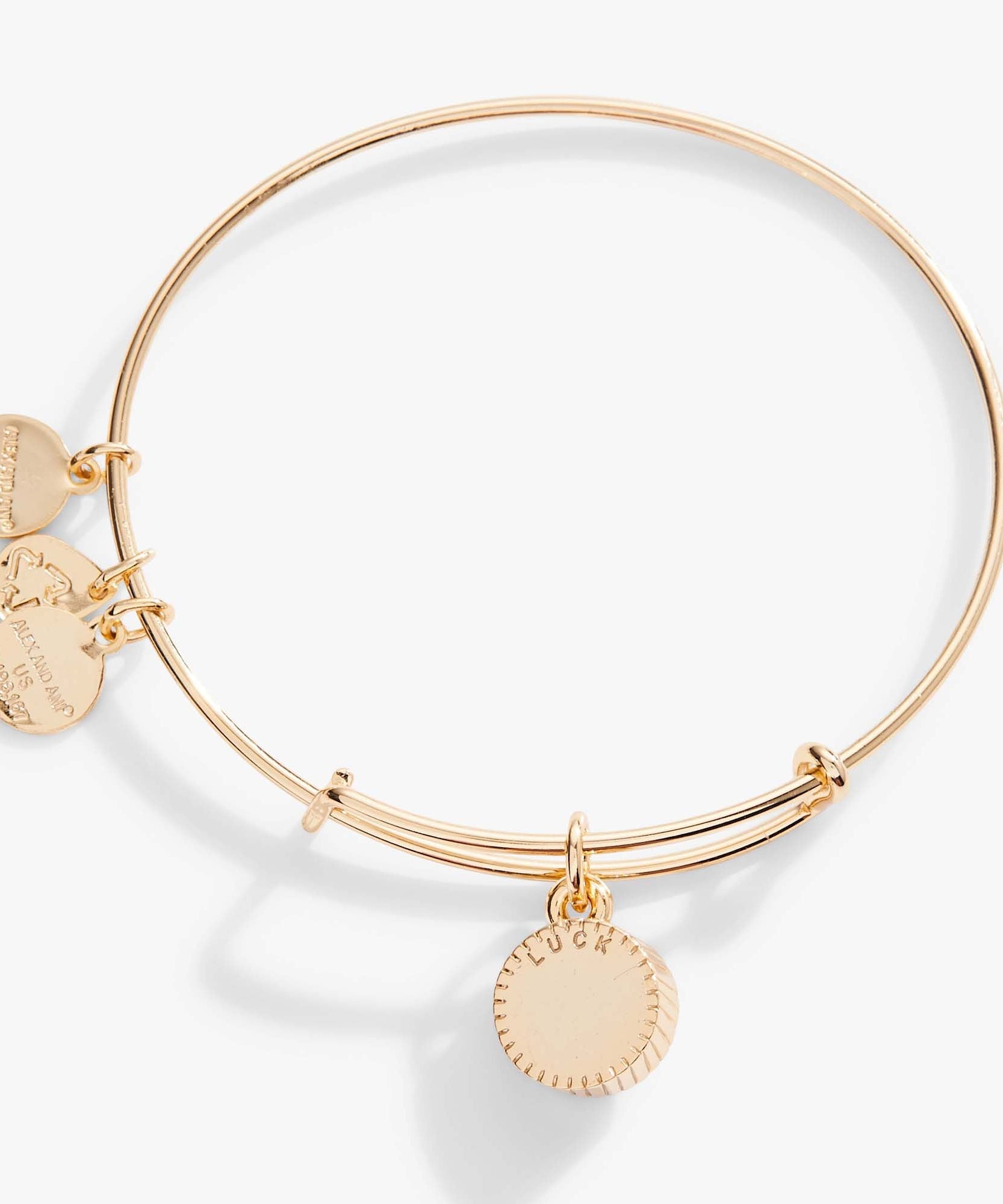 May Birthstone Charm Bangle, Emerald