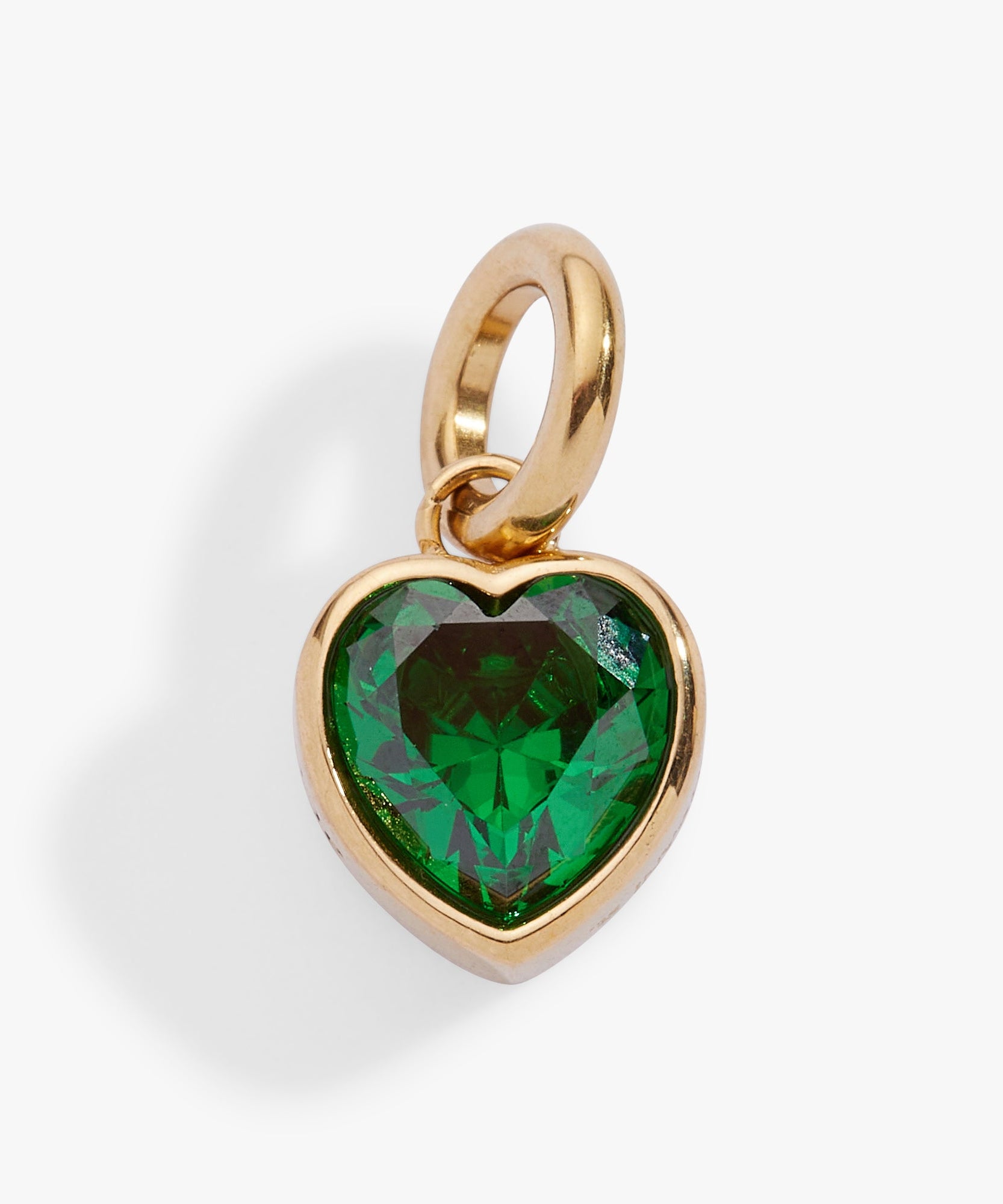 May 'Hope' Heart Birthstone Charm