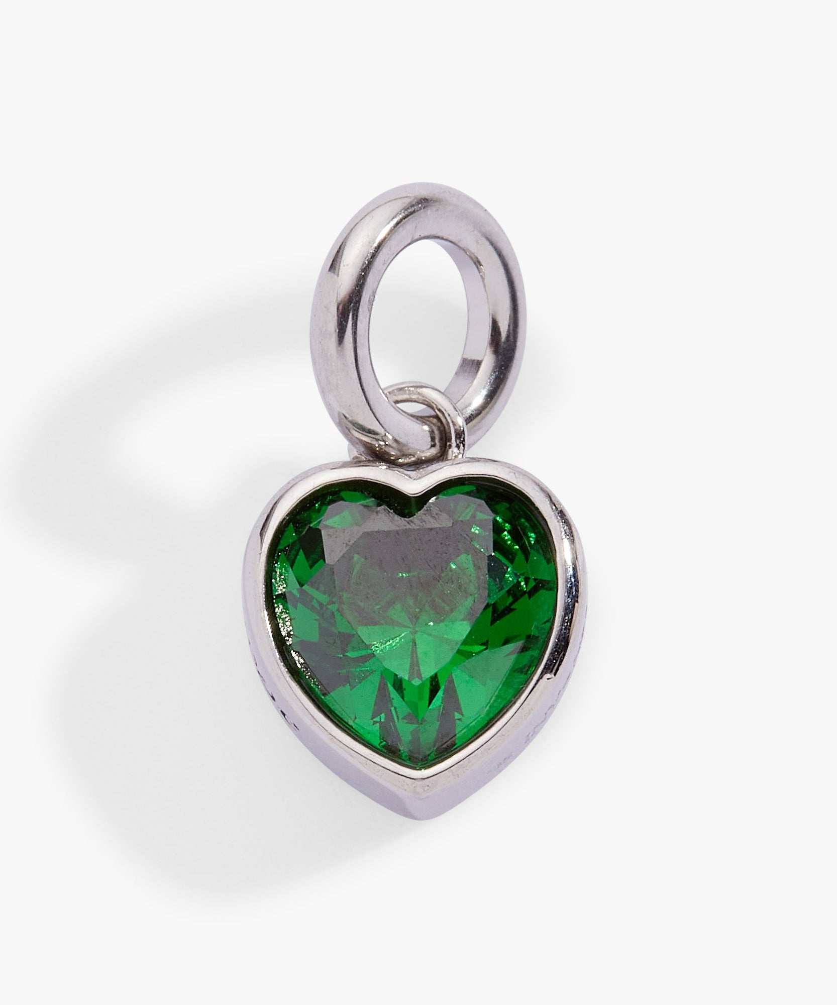 May 'Hope' Heart Birthstone Charm