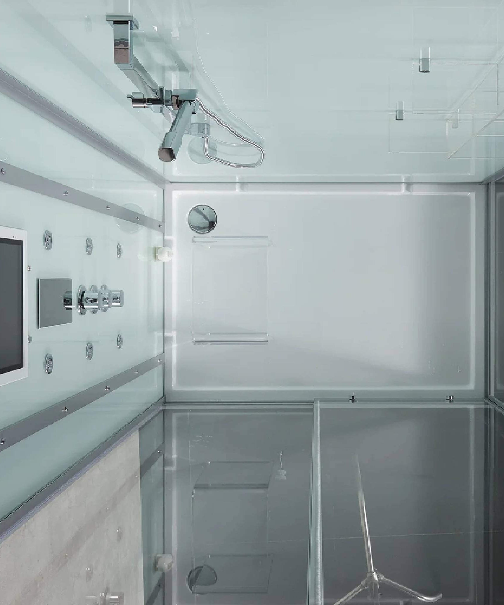 Maya Bath Platinum Anzio Steam Shower With Ozone Sterilization System (SAK15942)