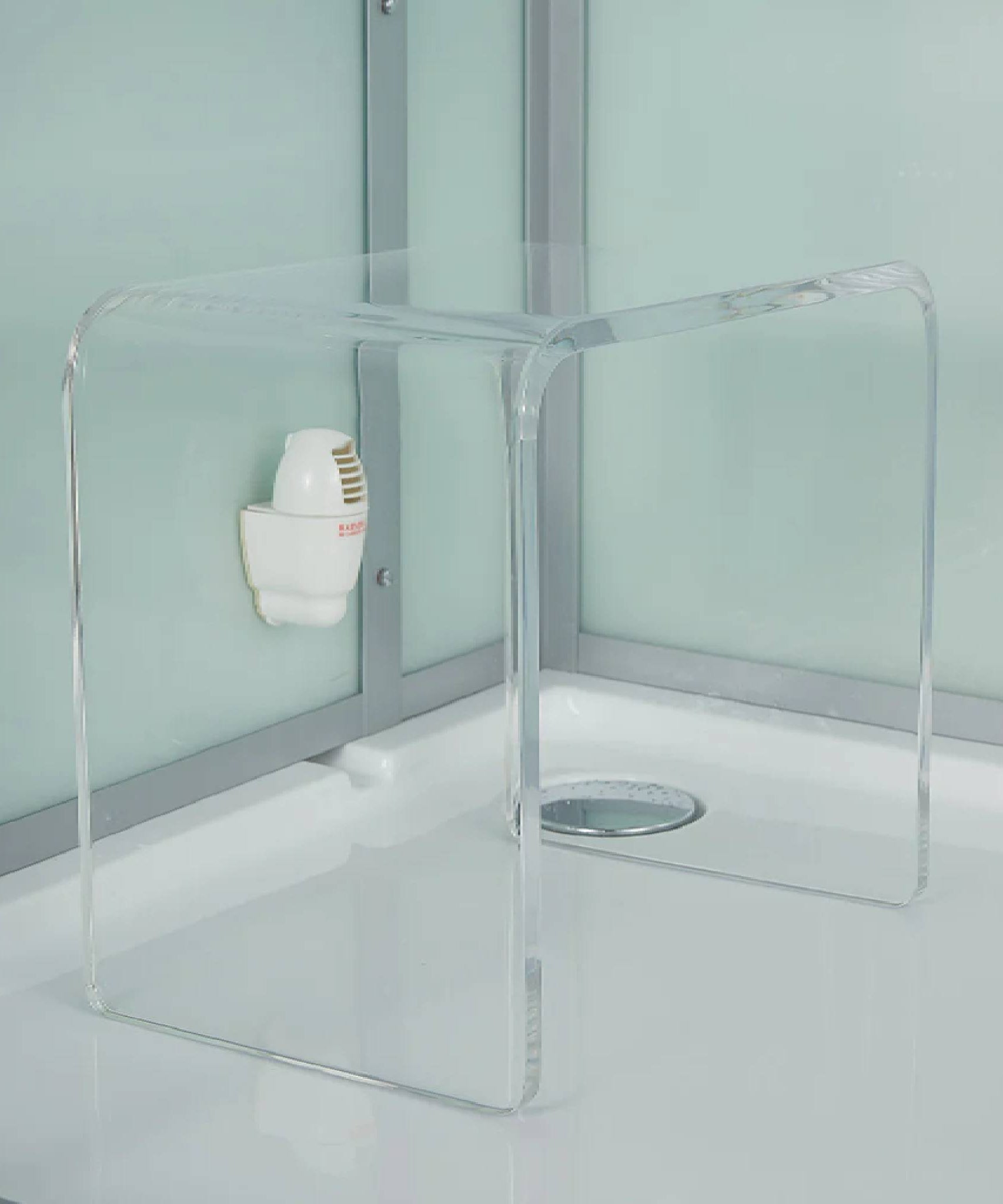 Maya Bath Platinum Arrezo Steam Shower With Rainfall Ceiling Shower (SAK75924)