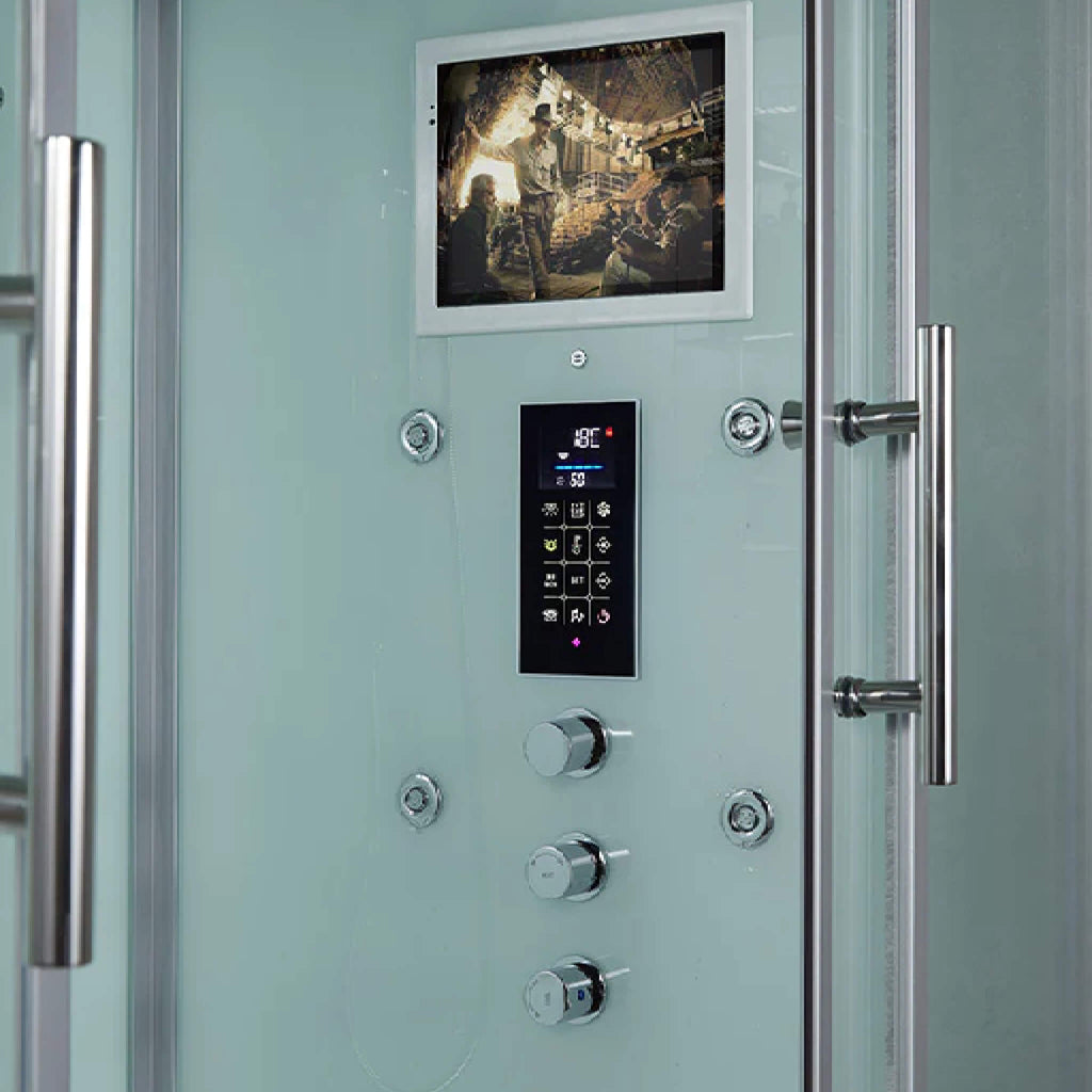 Maya Bath Platinum Catania Steam Shower With 6 Acupuncture Jets (SAK42985)