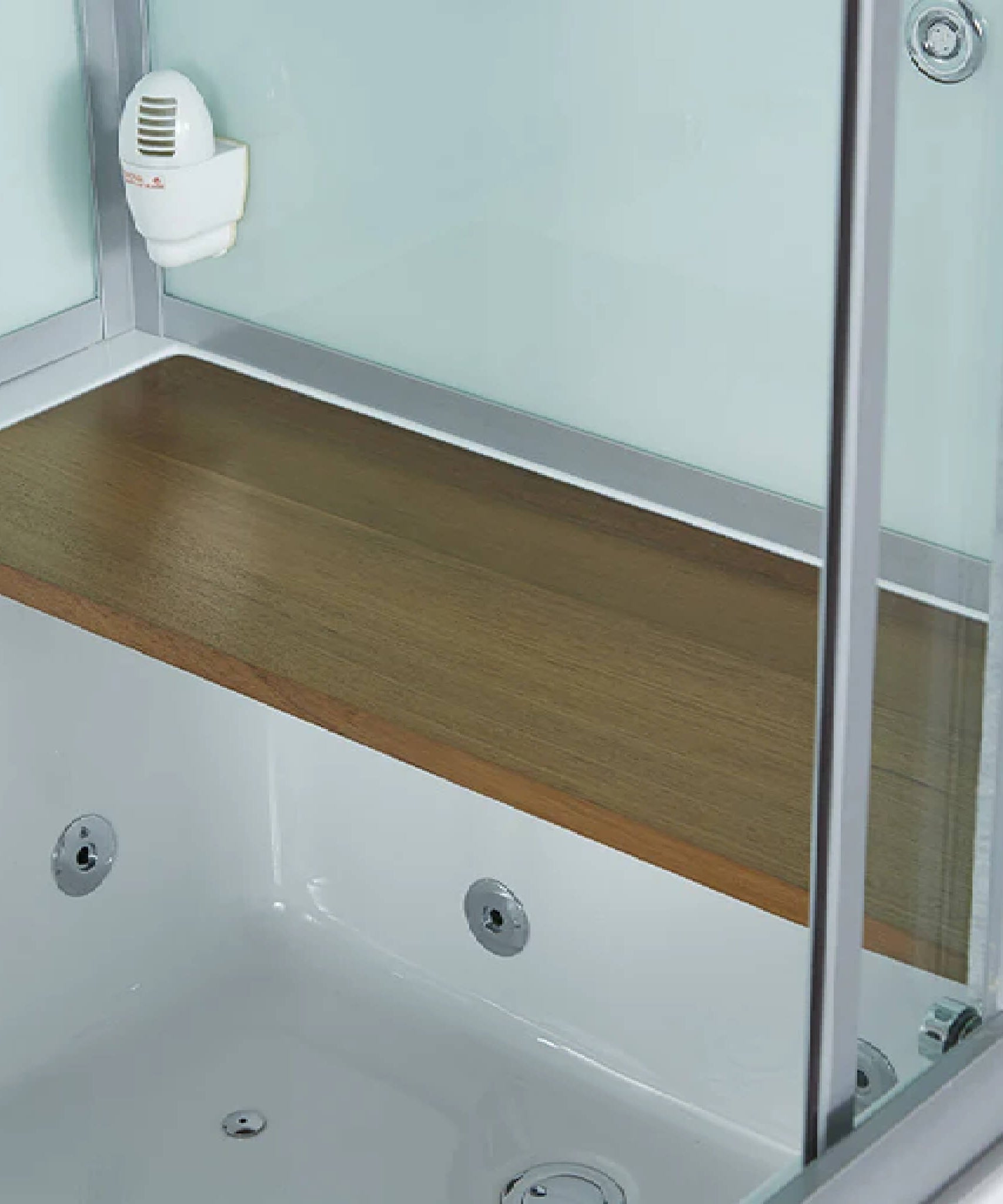 Maya Bath Platinum Catania Steam Shower With 6 Acupuncture Jets (SAK42985)