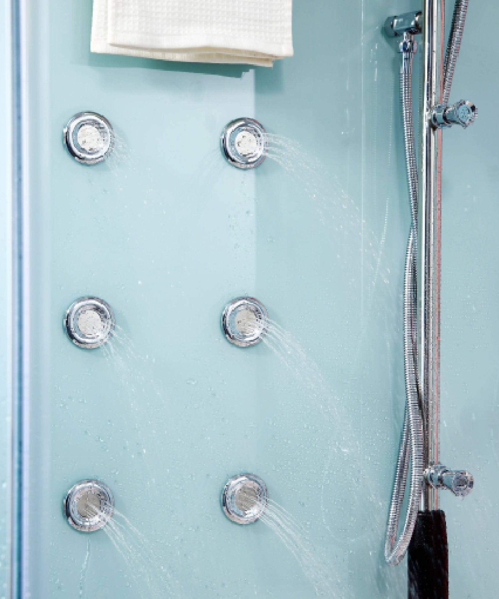 Maya Bath Platinum Comfort Steam Shower With Whirlpool Bathtub [2025 Edition] (SAK93561)