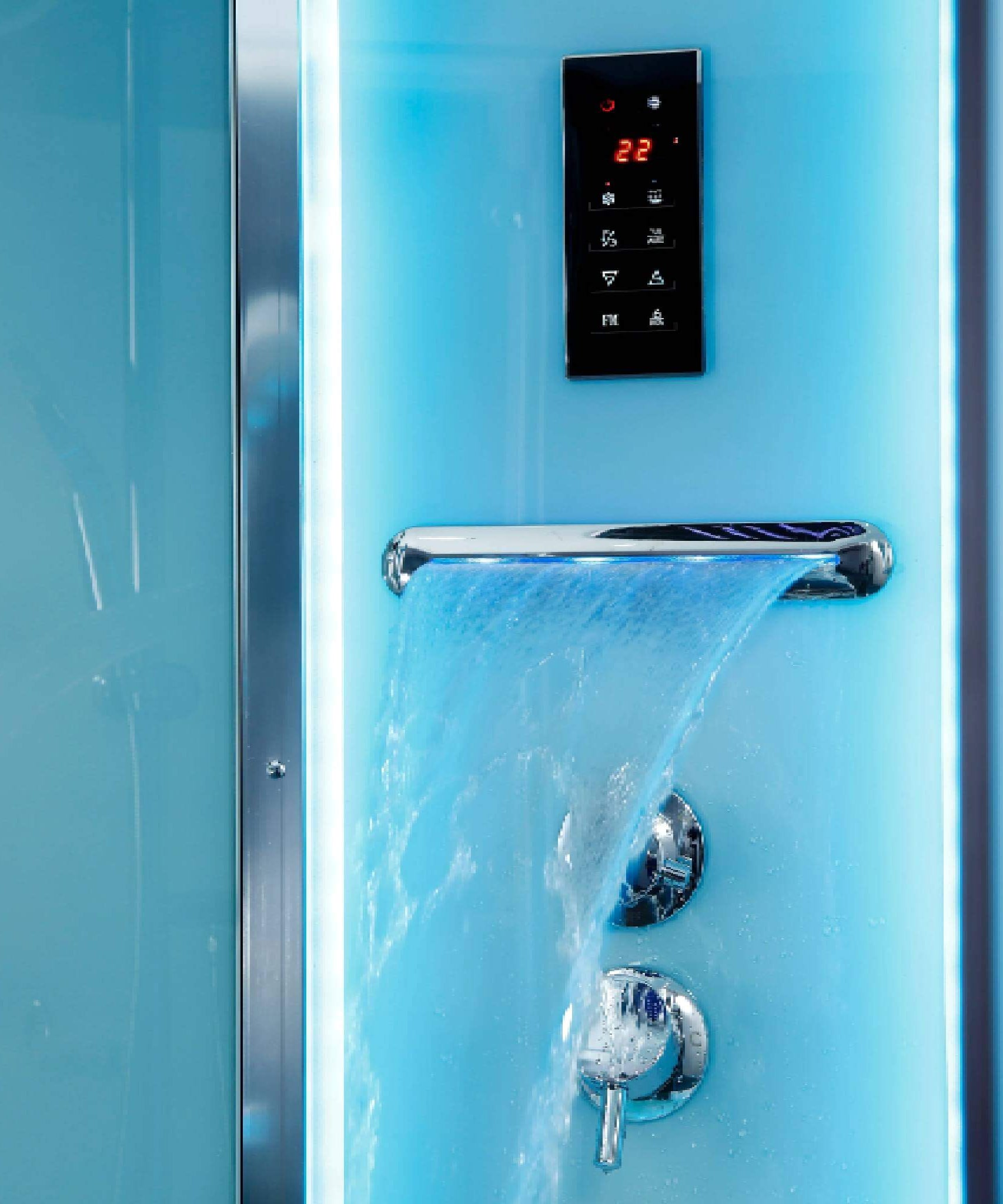 Maya Bath Platinum Comfort Steam Shower With Whirlpool Bathtub [2025 Edition] (SAK93561)