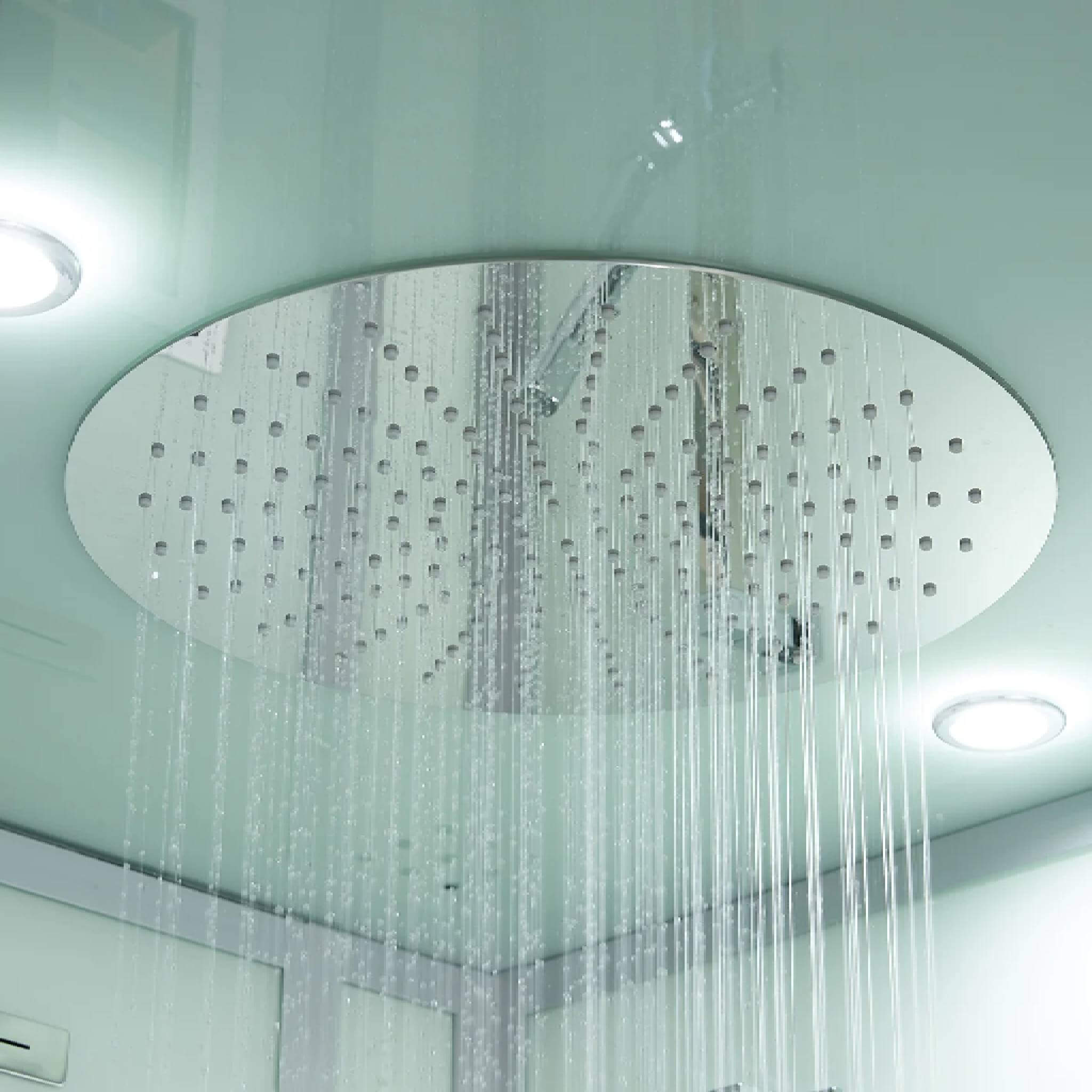 Maya Bath Platinum Lucca Steam Shower With LCD Touchscreen Controls (SAK27483)