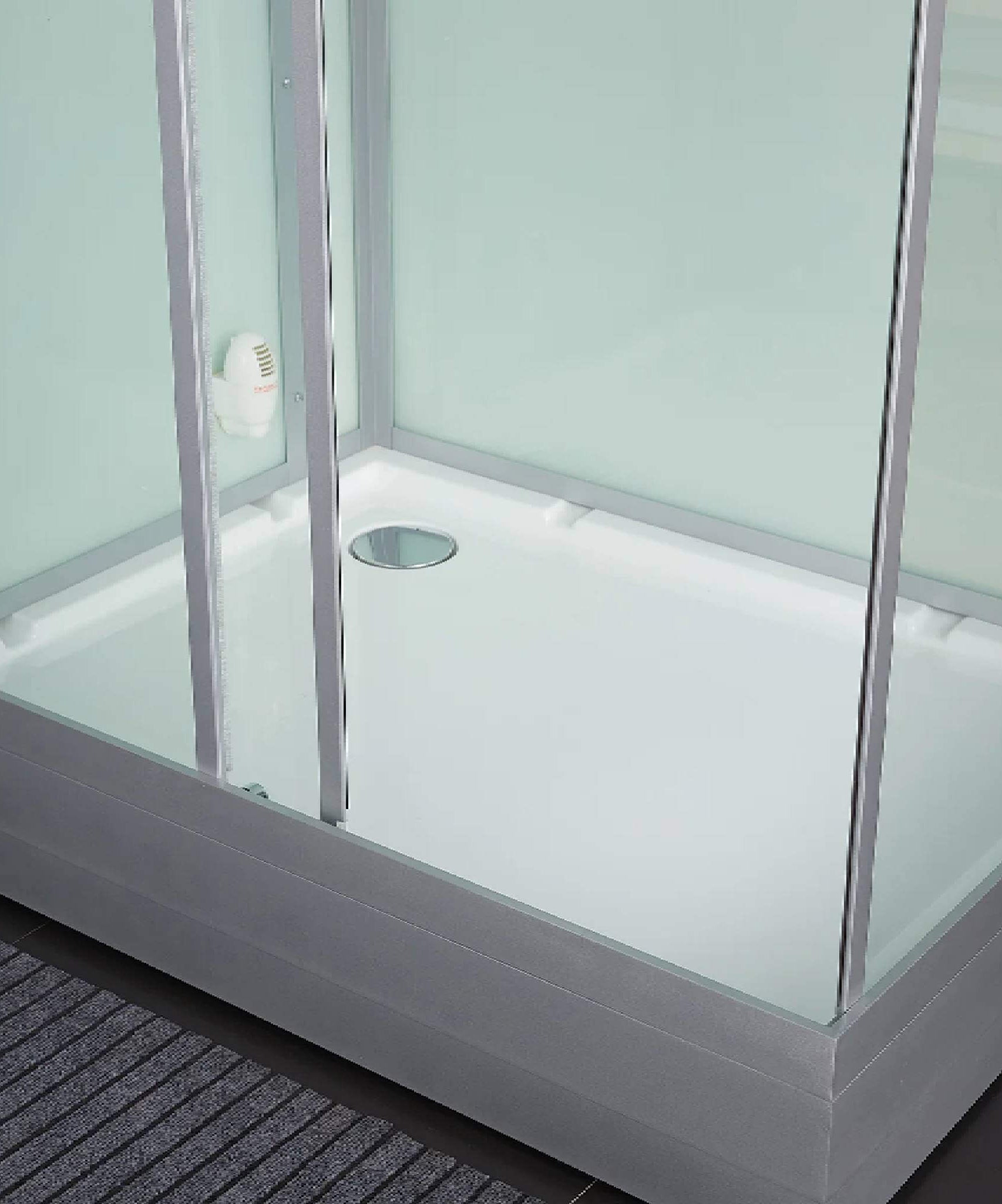 Maya Bath Platinum Lucca Steam Shower With LCD Touchscreen Controls (SAK27483)