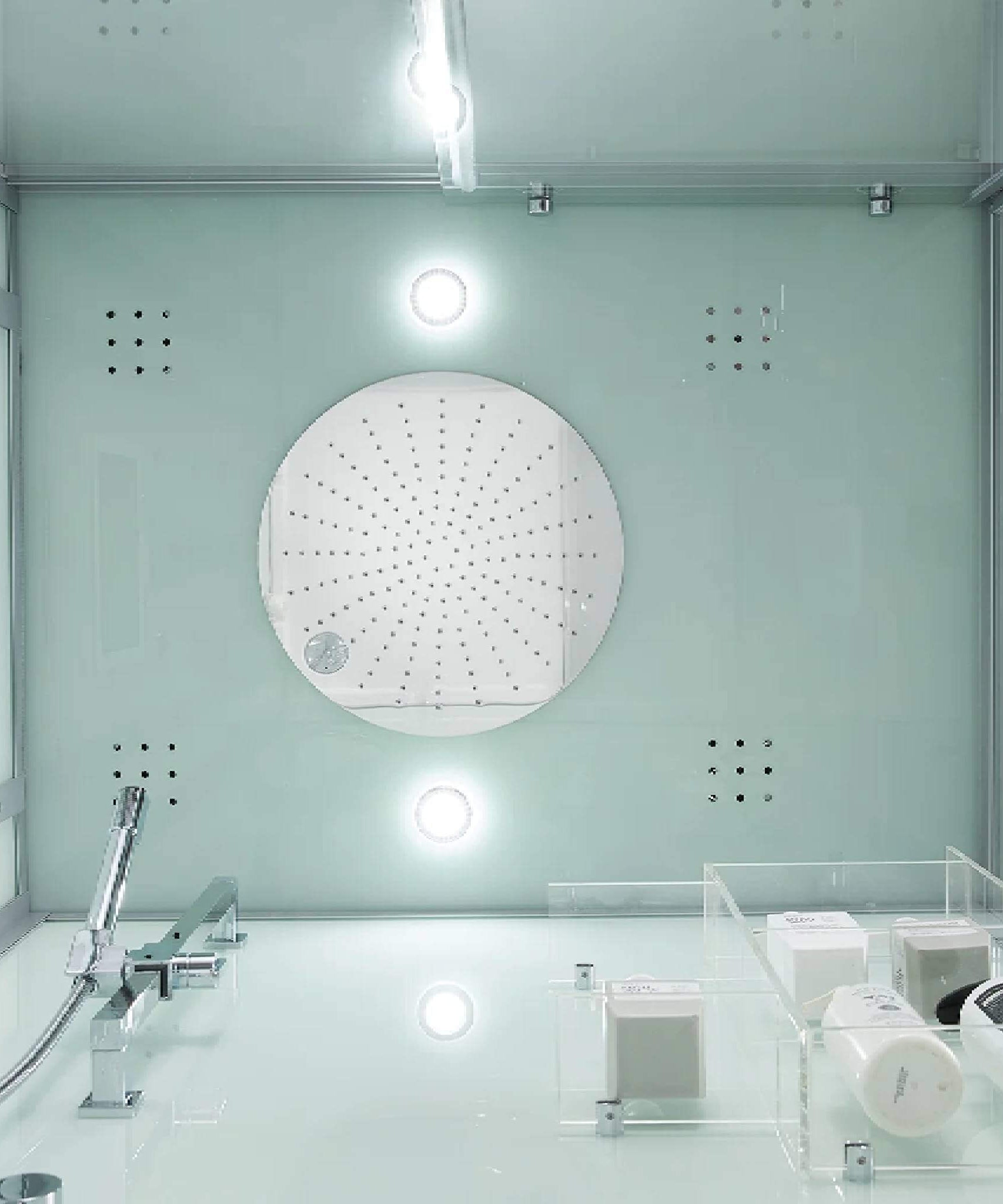 Maya Bath Platinum Lucca Steam Shower With LCD Touchscreen Controls (SAK27483)