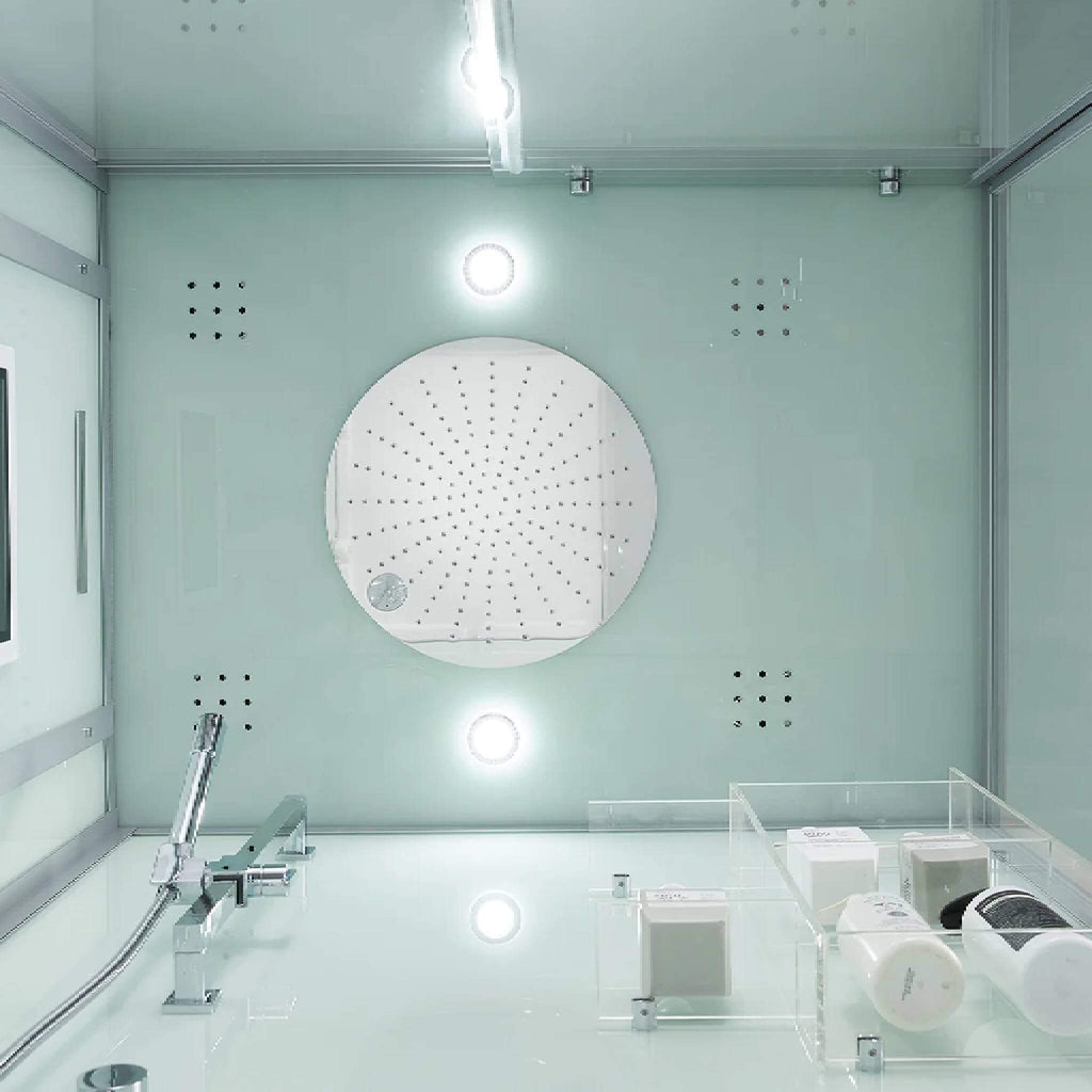 Maya Bath Platinum Lucca Steam Shower With LCD Touchscreen Controls (SAK27483)