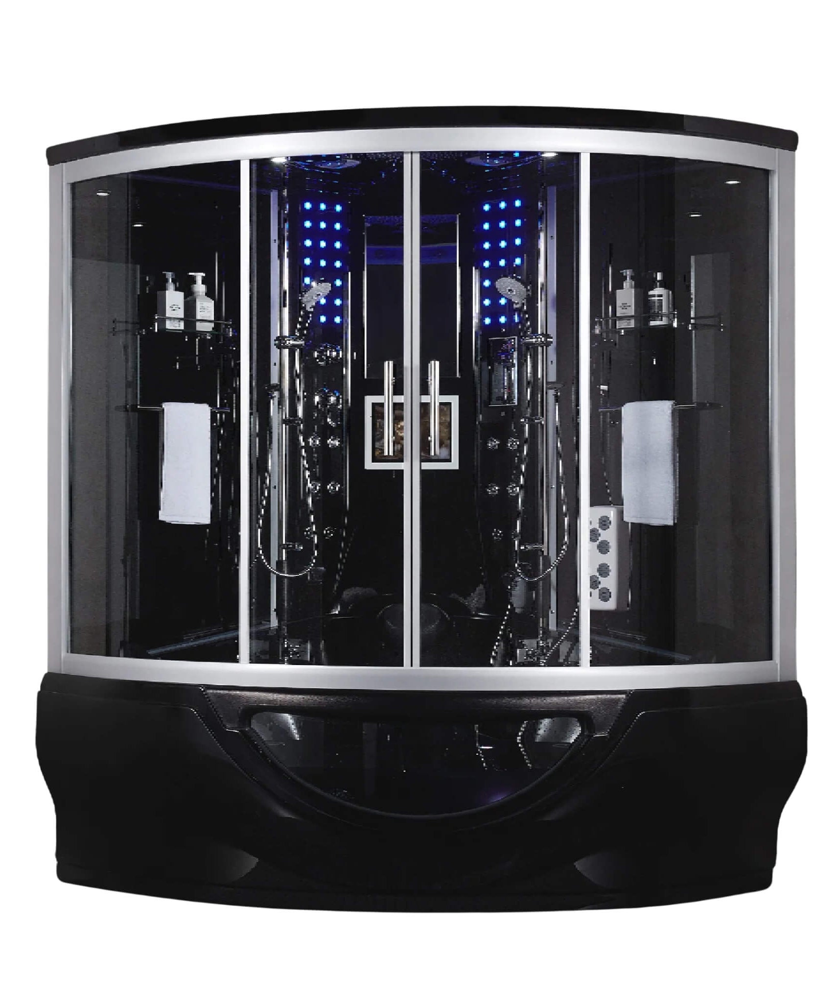 Maya Bath Platinum Superior Dampfdusche mit Fußmassagegerät (SAK57392)