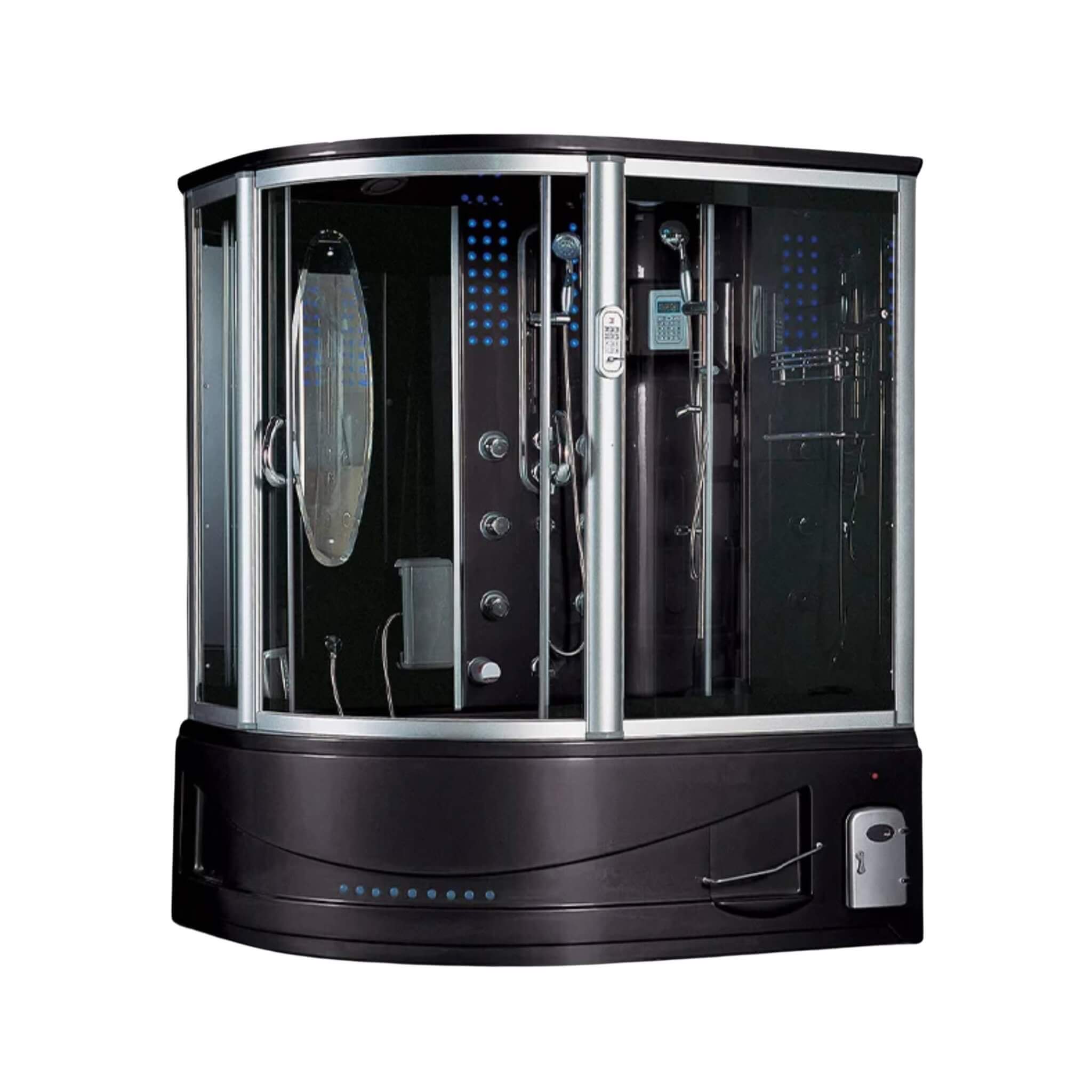 Maya Bath Siena Steam Shower With 10 Acupuncture Jets (SAK31847)
