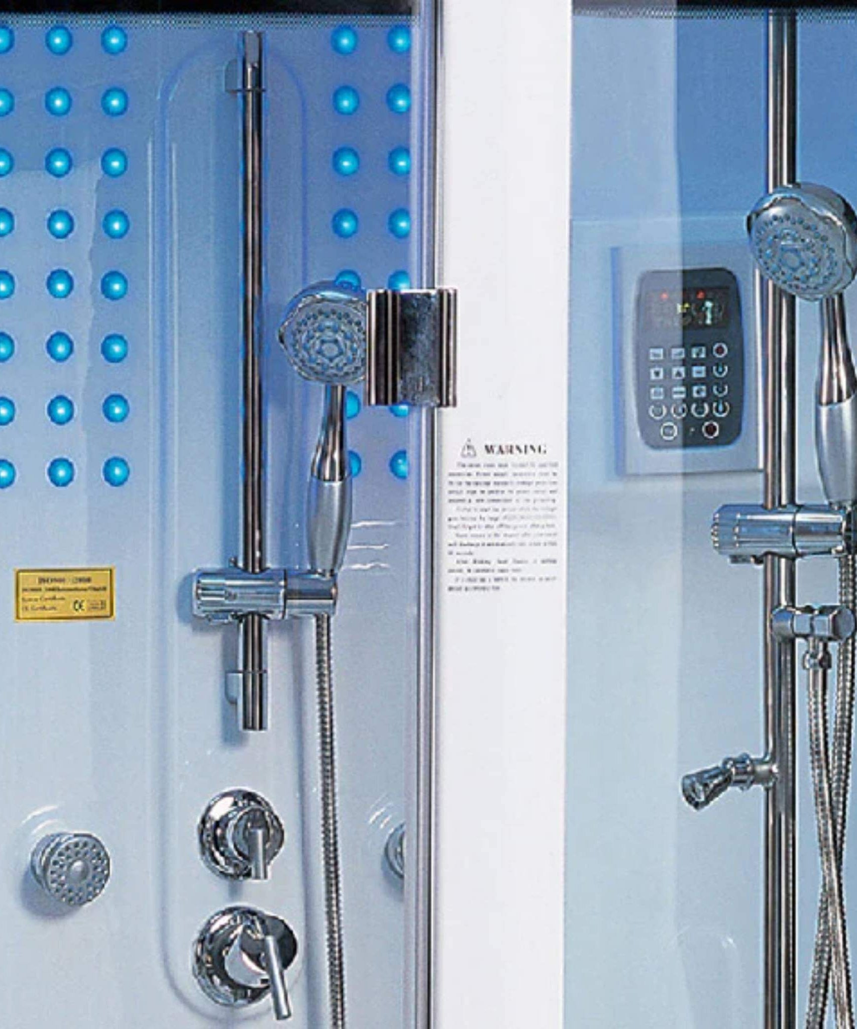 Maya Bath Siena Steam Shower With 10 Acupuncture Jets (SAK31847)